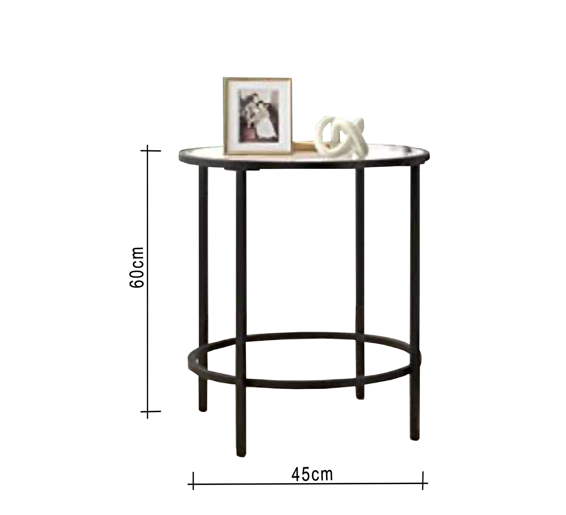 Simple circular side table - Vitrine Furniture - Furniture