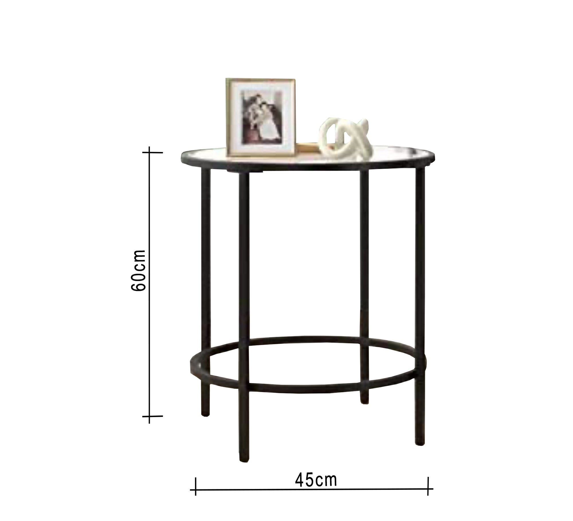 Simple circular side table - Vitrine Furniture - Furniture