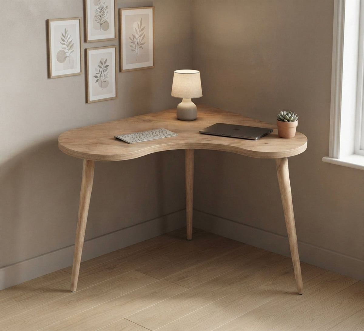 Simple corner desk without drawers - Vitrine Furniture - Desks