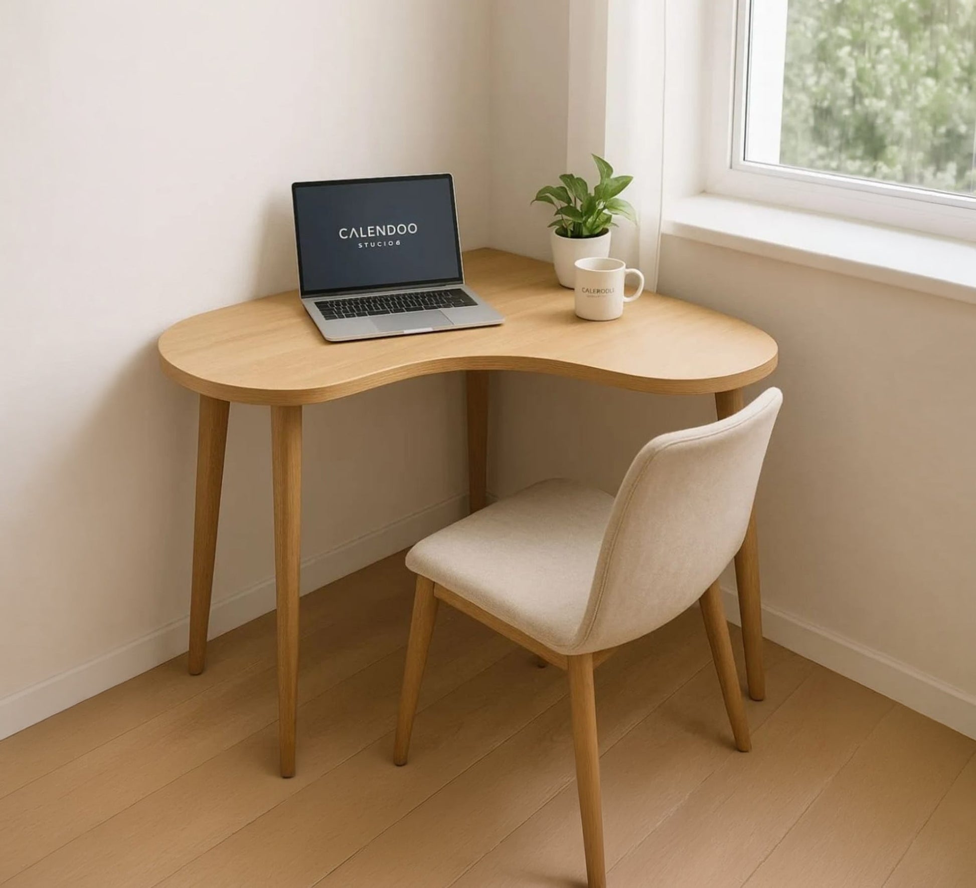 Simple corner desk without drawers - Vitrine Furniture - Desks