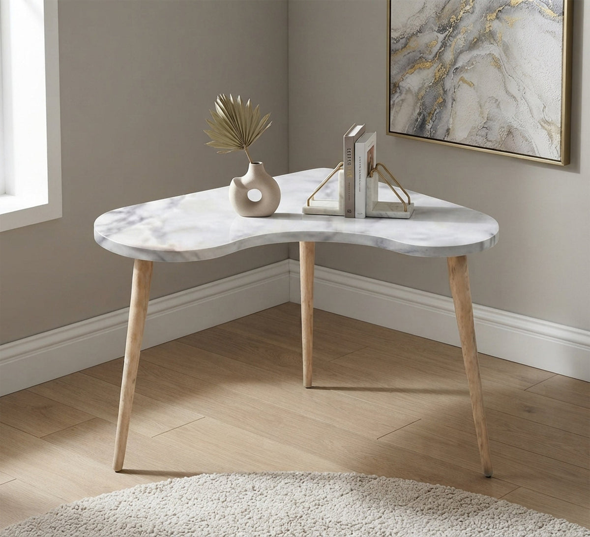 Simple corner desk without drawers - Vitrine Furniture - Desks