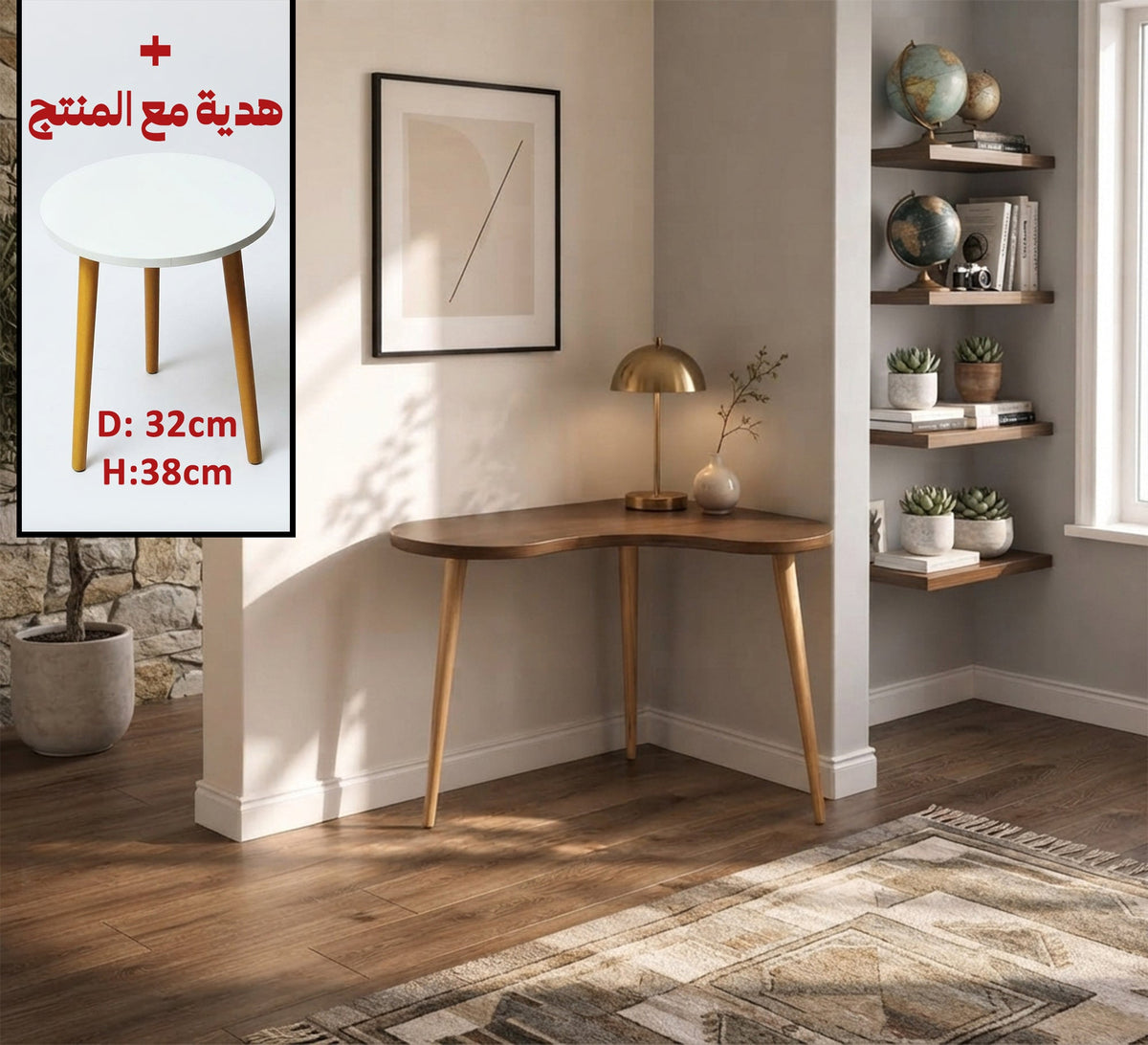 Simple corner desk without drawers - Vitrine Furniture - Desks