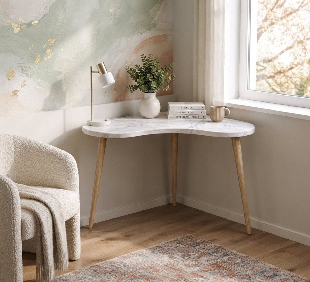 Simple corner desk without drawers - Vitrine Furniture - Desks