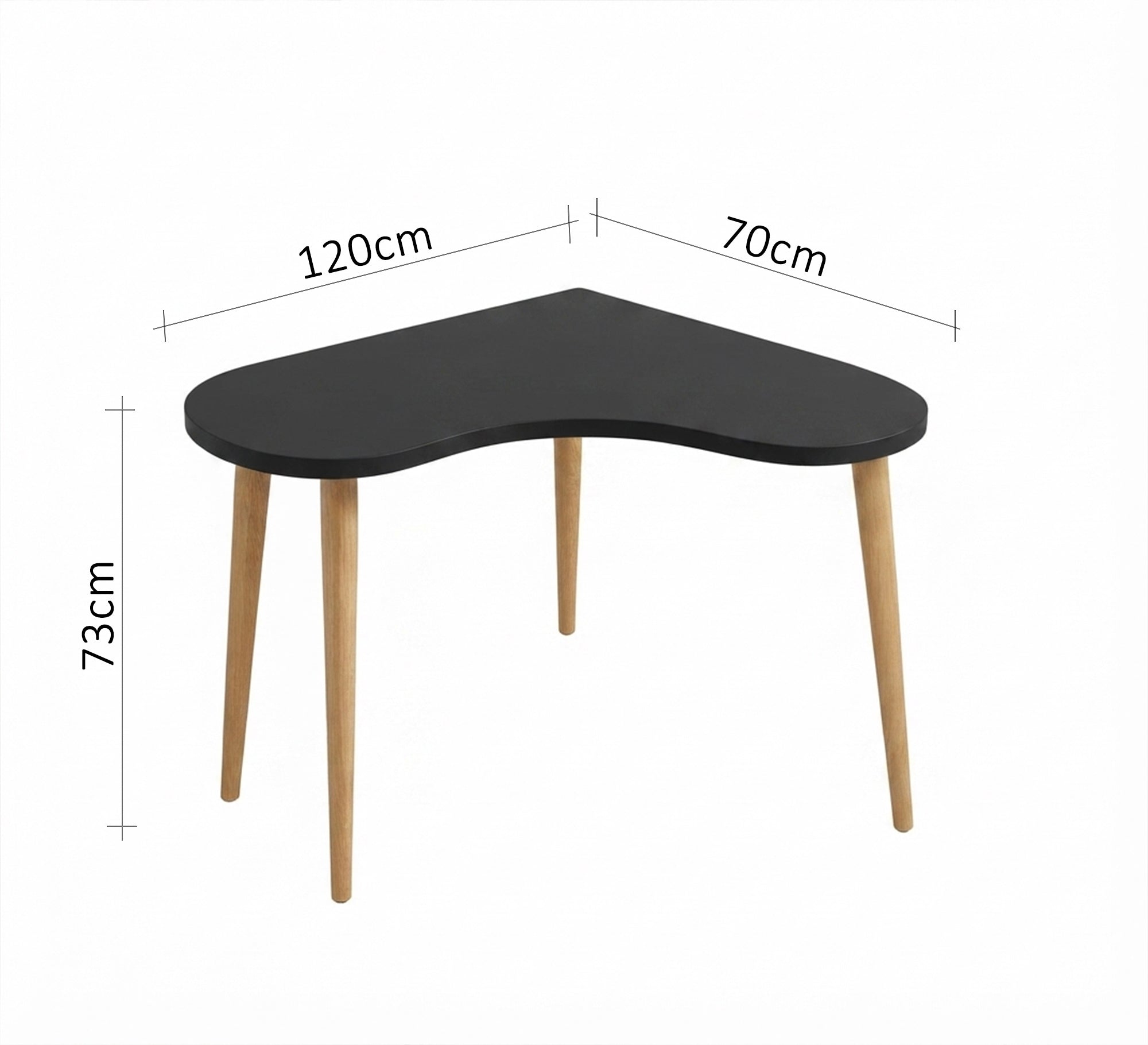 Simple corner desk without drawers - Vitrine Furniture - Desks