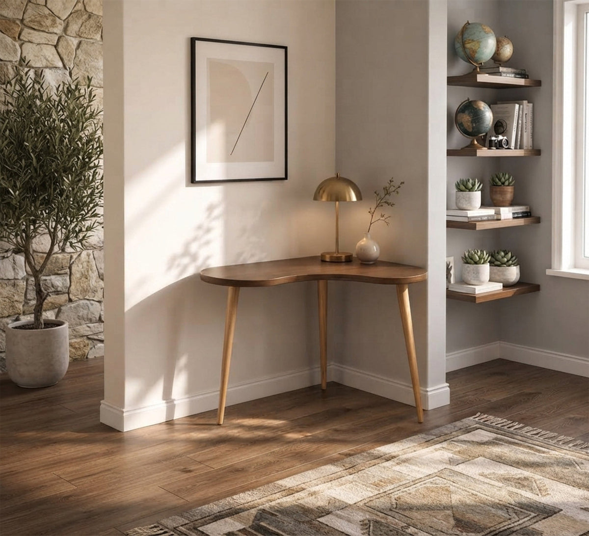 Simple corner desk without drawers - Vitrine Furniture - Desks