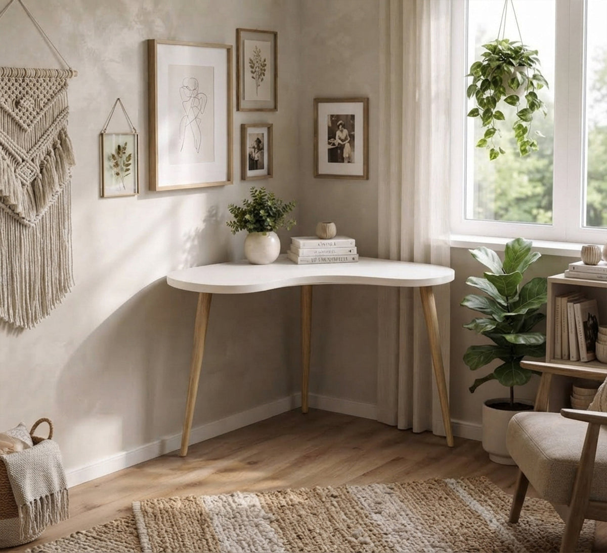 Simple corner desk without drawers - Vitrine Furniture - Desks