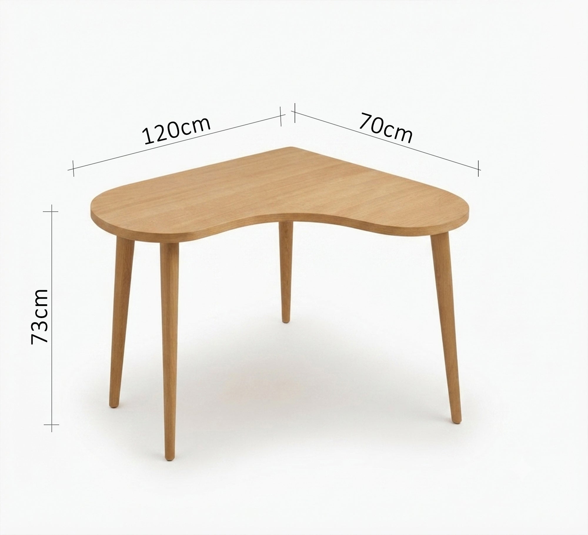 Simple corner desk without drawers - Vitrine Furniture - Desks
