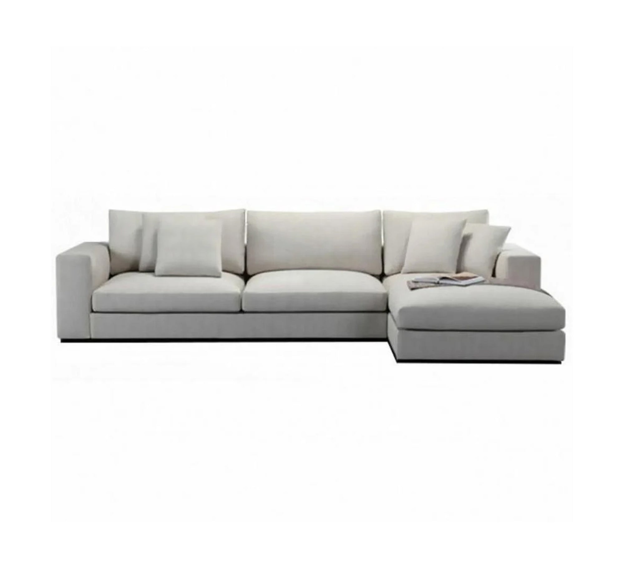 Simple, practical, comfortable and elegant gray corner sofa - Vitrine Furniture - Furniture