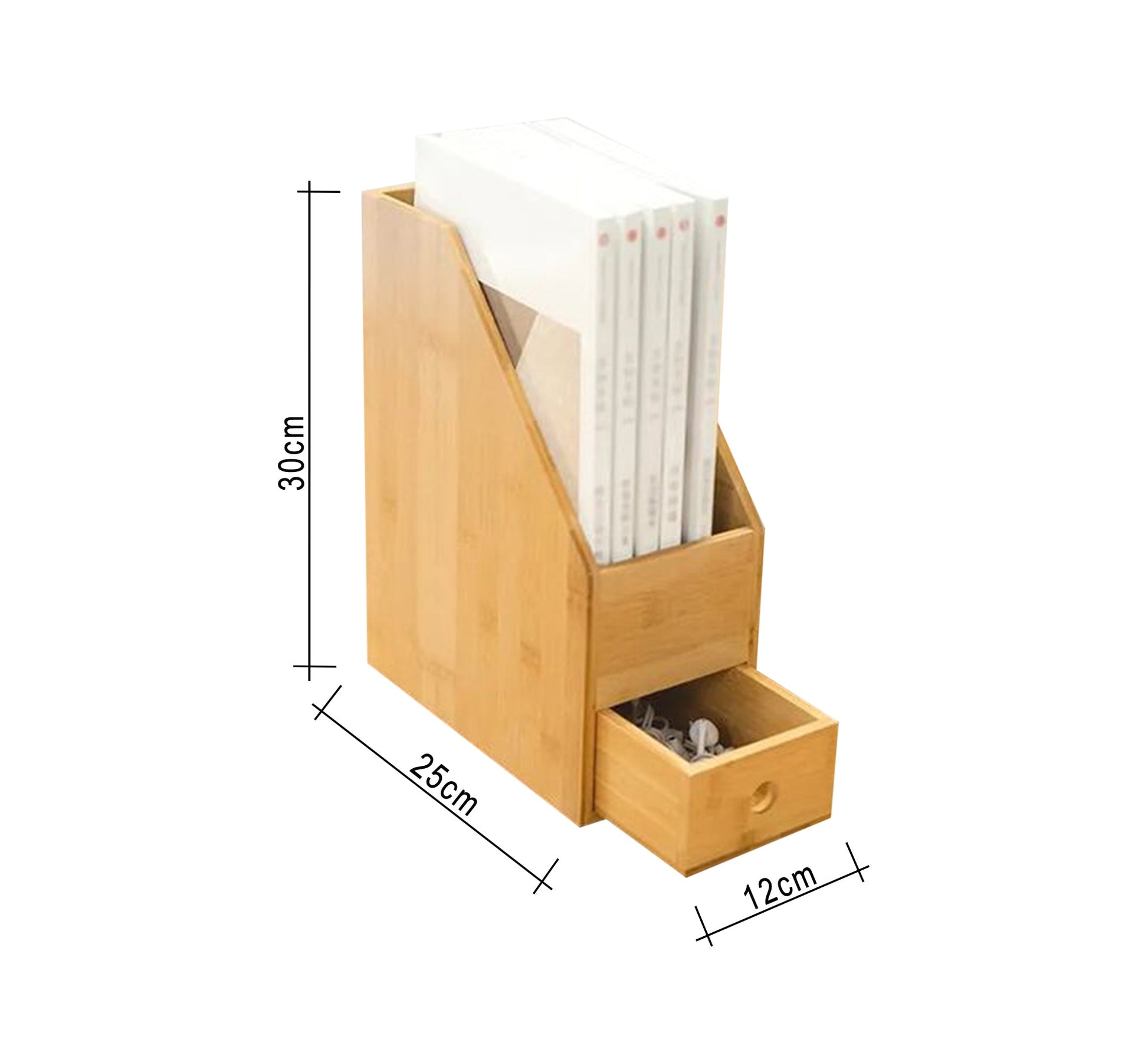 Simple wooden desk organizer - Vitrine Furniture - Furniture