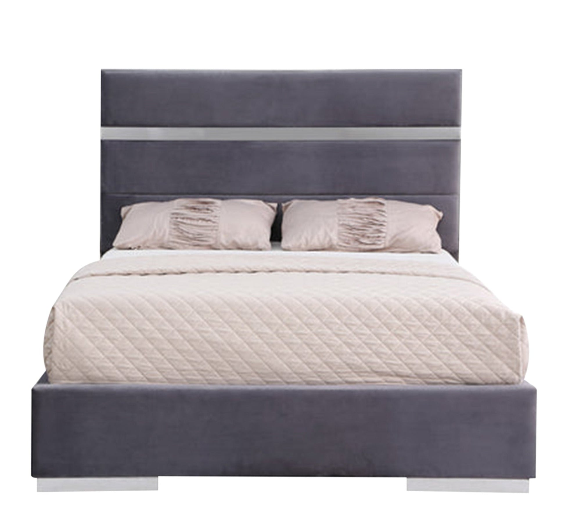 Single bed divided into two parts, dark grey - Vitrine Furniture - Furniture