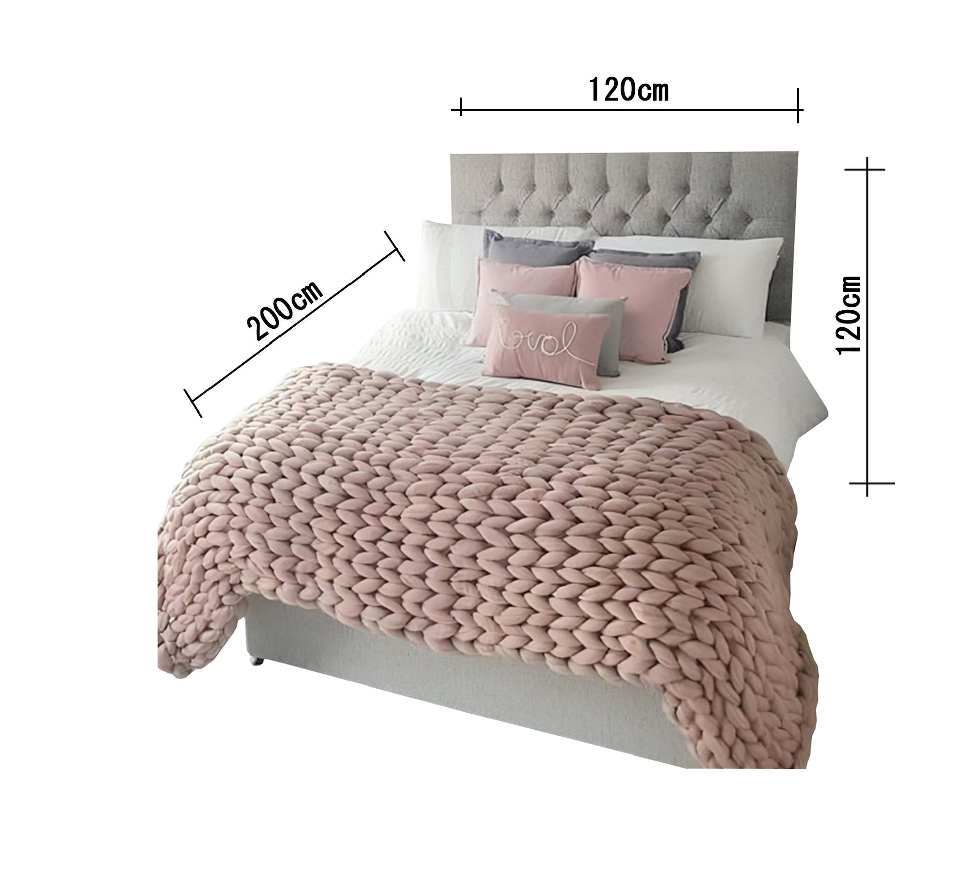 Single bed with capitone beads and backrest - Vitrine Furniture - Furniture