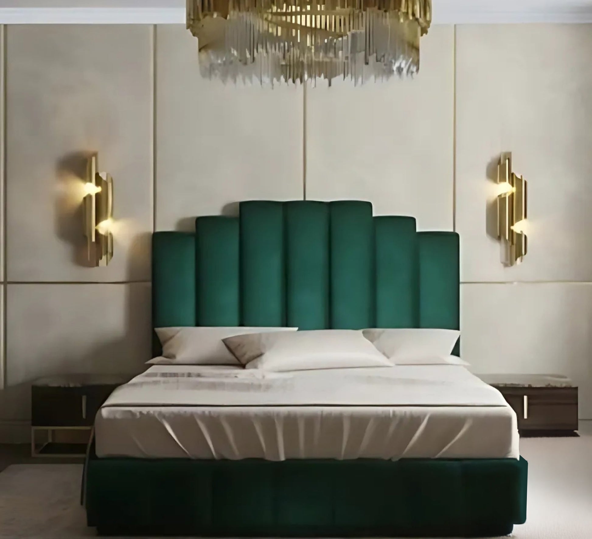 Single bed with slatted backrest - Vitrine Furniture - Furniture