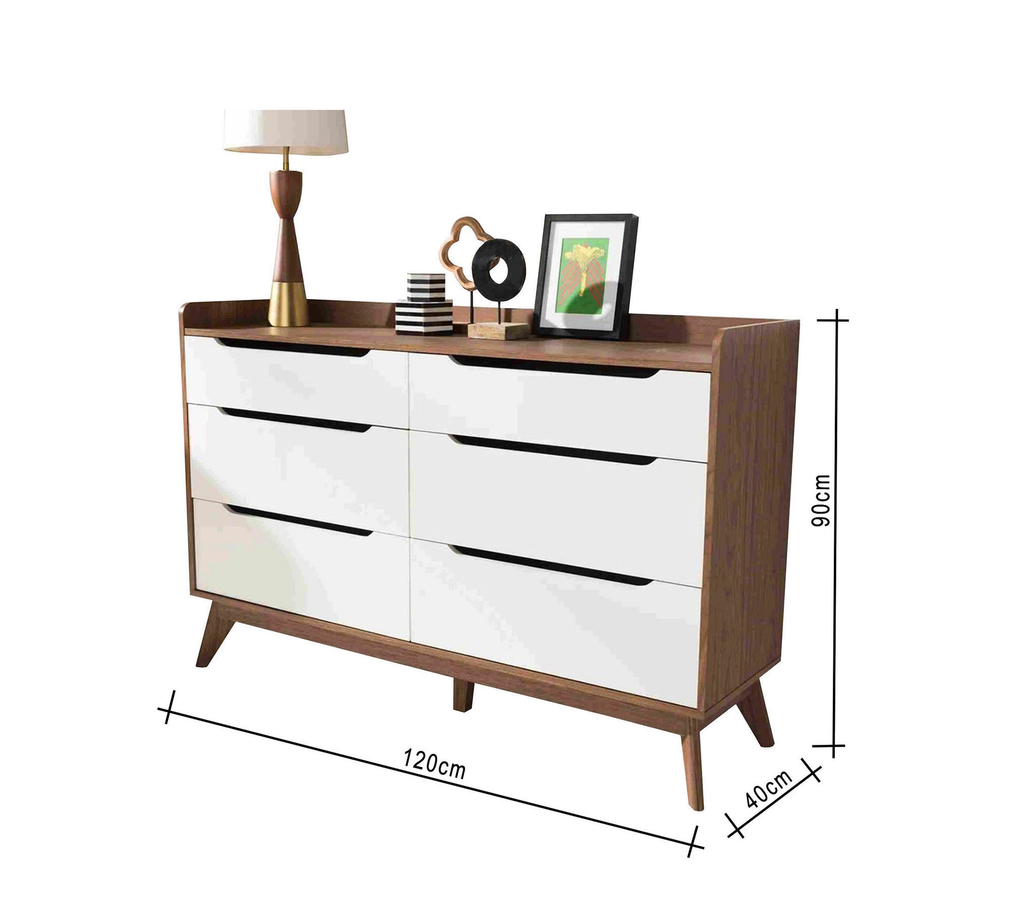 Six - Door Flap Beech - Leg Shoe Rack Majesty - Vitrine Furniture - Furniture