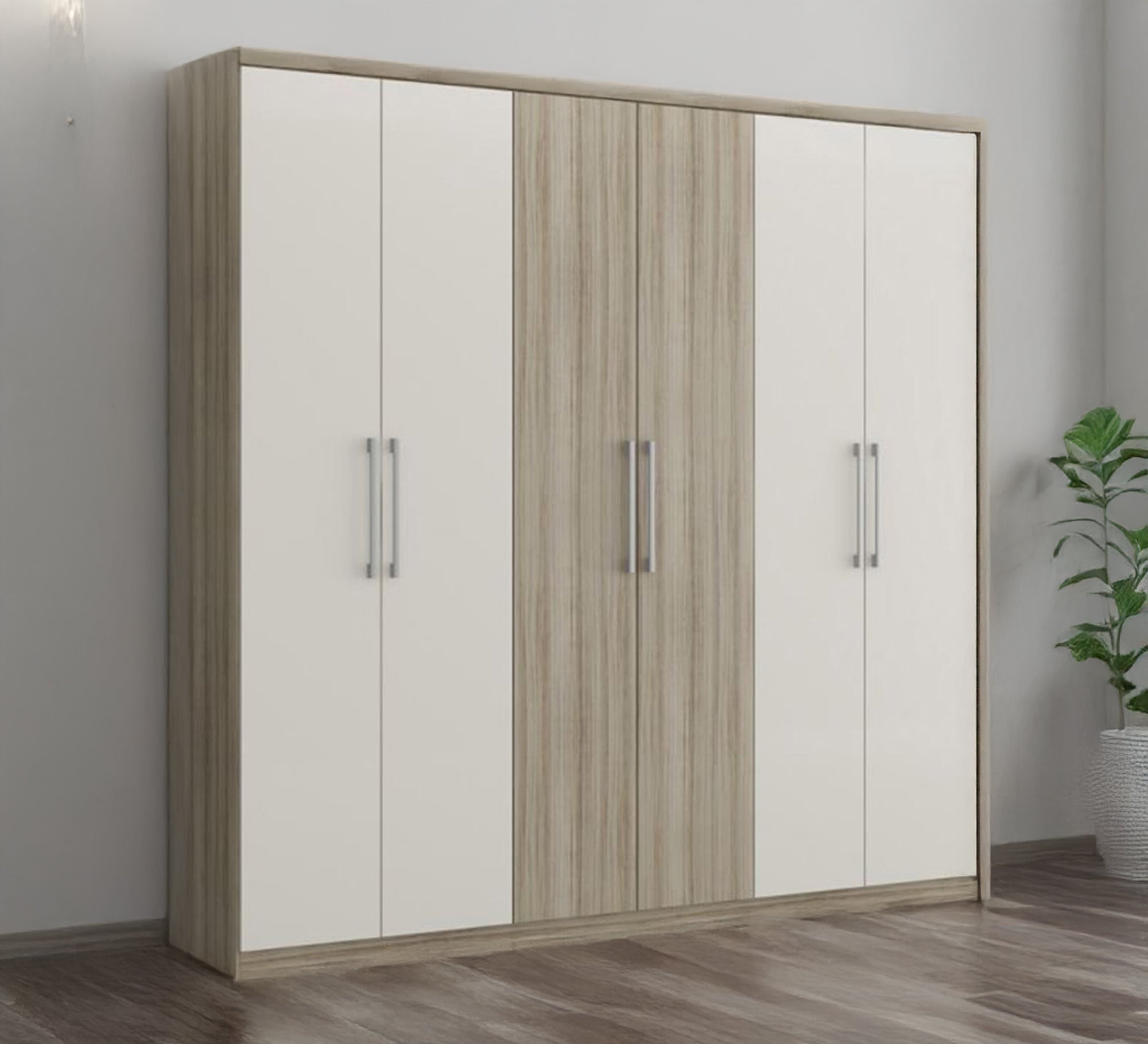 Six - door hinged wardrobe - Vitrine Furniture - Furniture