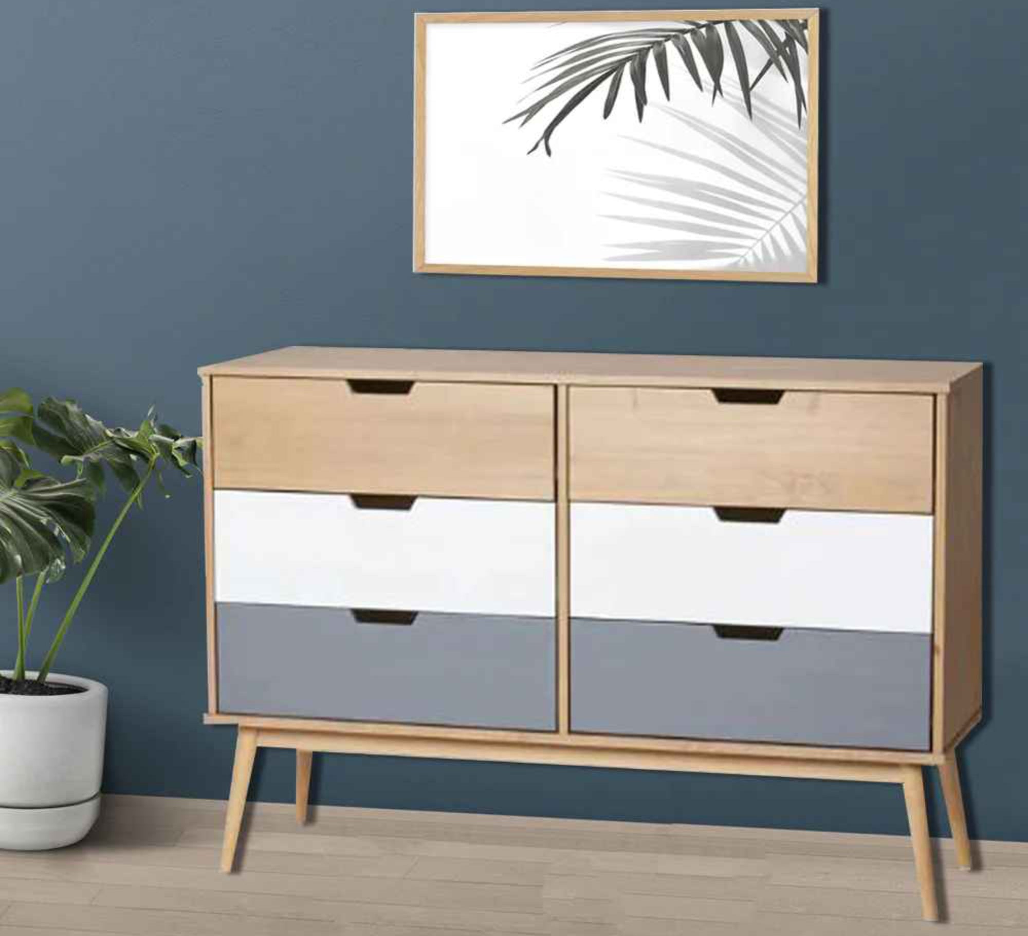 Six - drawer flip - flopShoe rack in three colours - Vitrine Furniture - Furniture