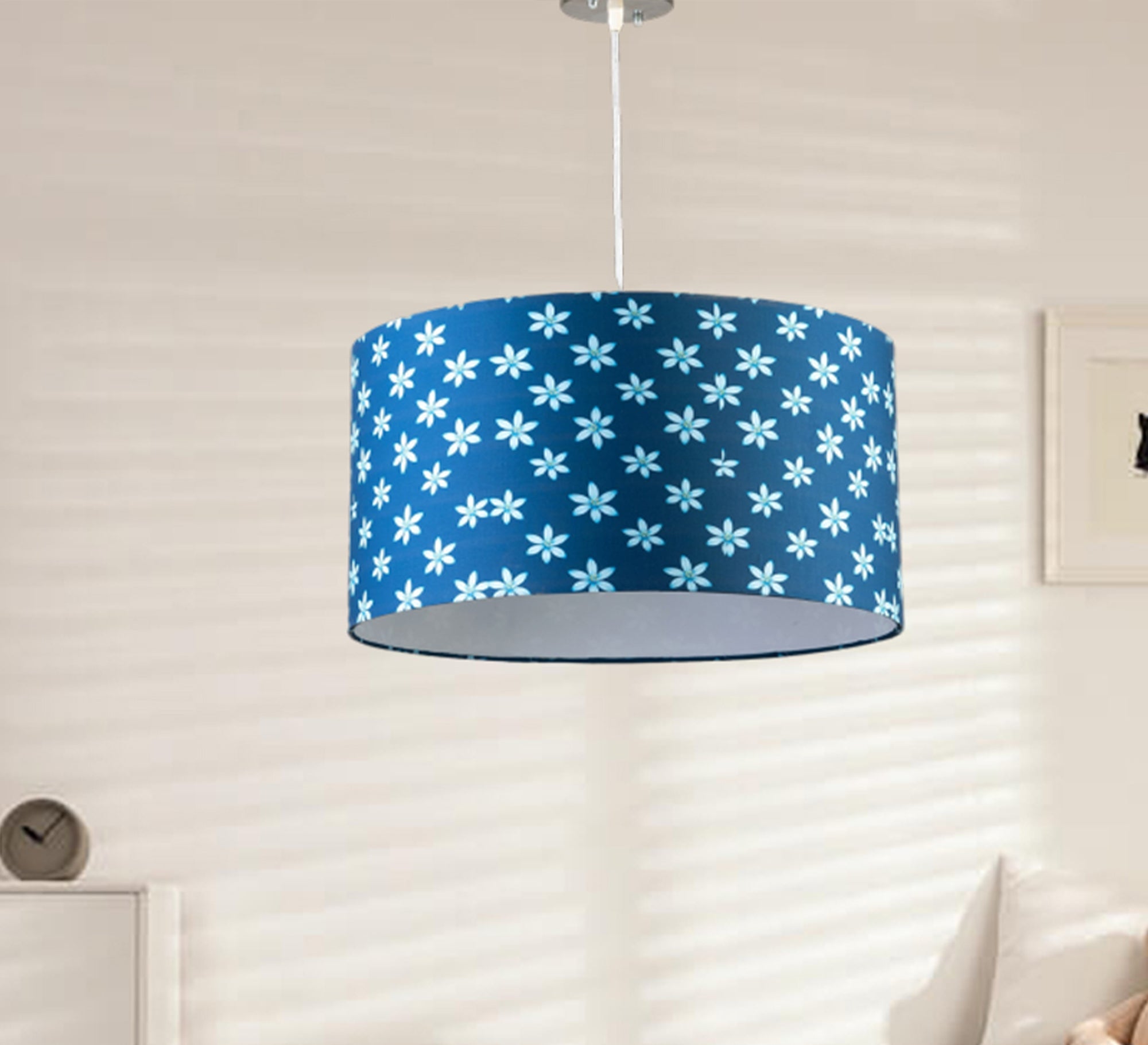 Sky - flower pendant lights with a blue background - Vitrine Furniture - Lighting