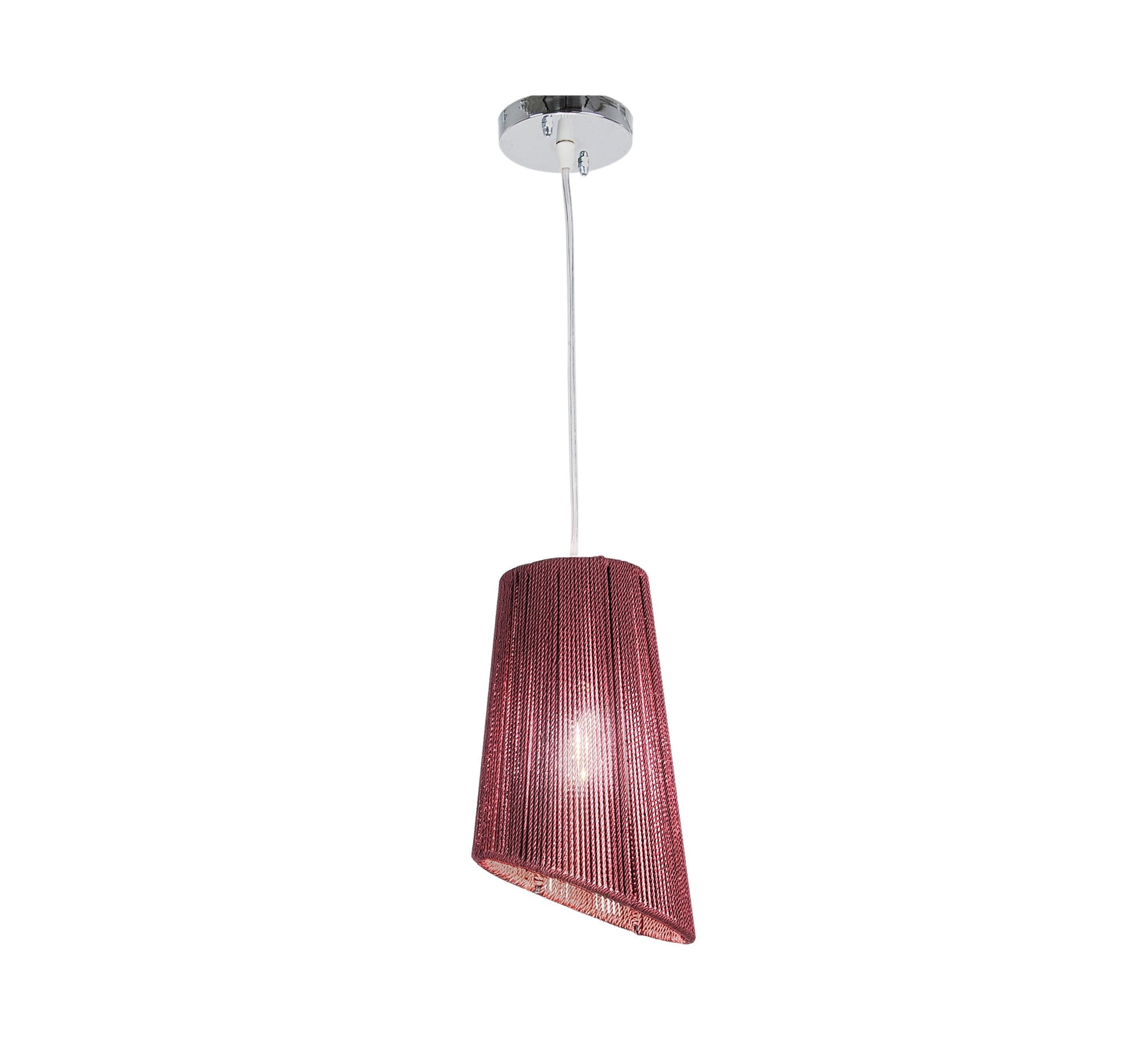 Slanted chabou ceiling lamp - Vitrine Furniture - Lighting