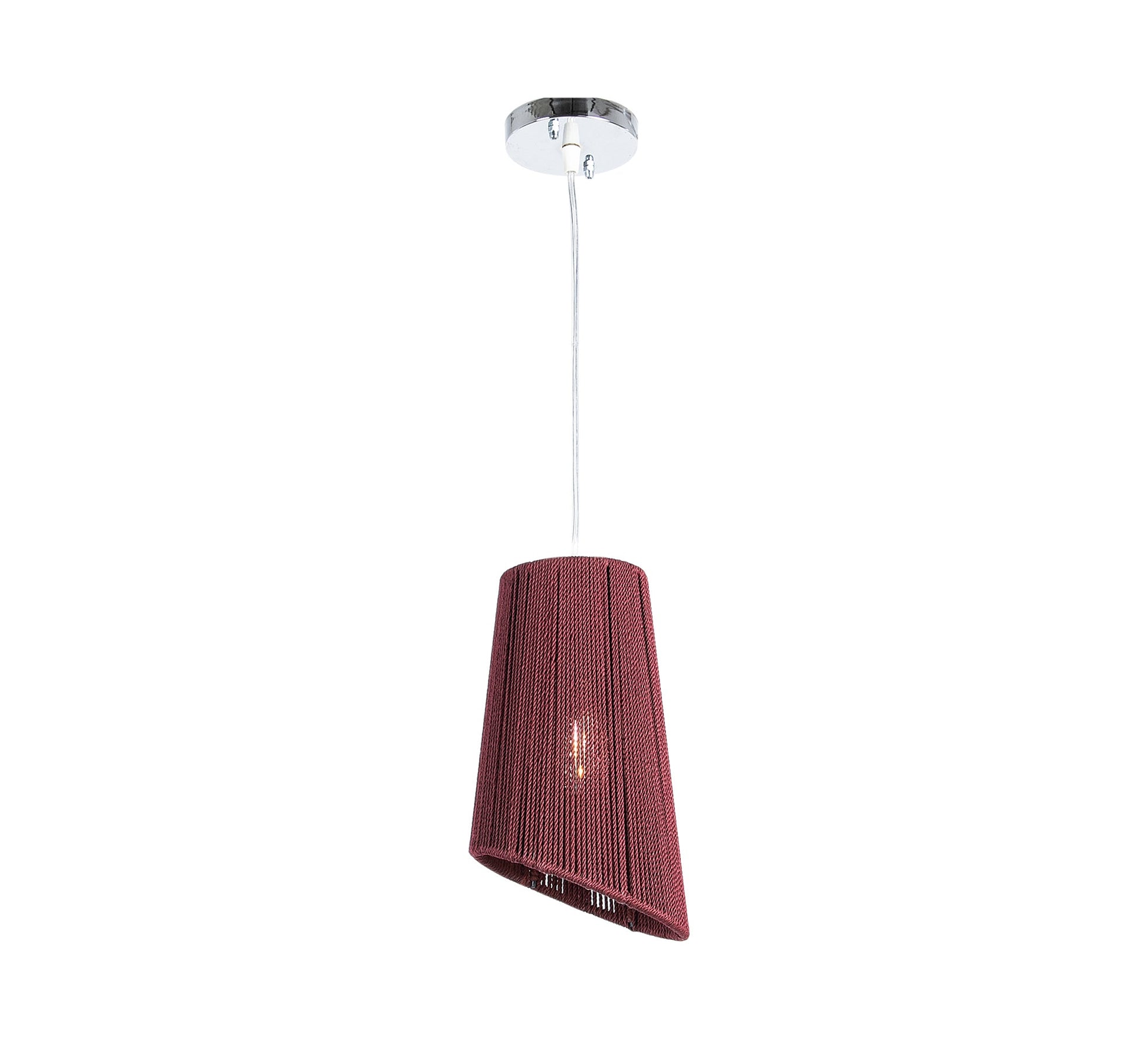 Slanted chabou ceiling lamp - Vitrine Furniture - Lighting