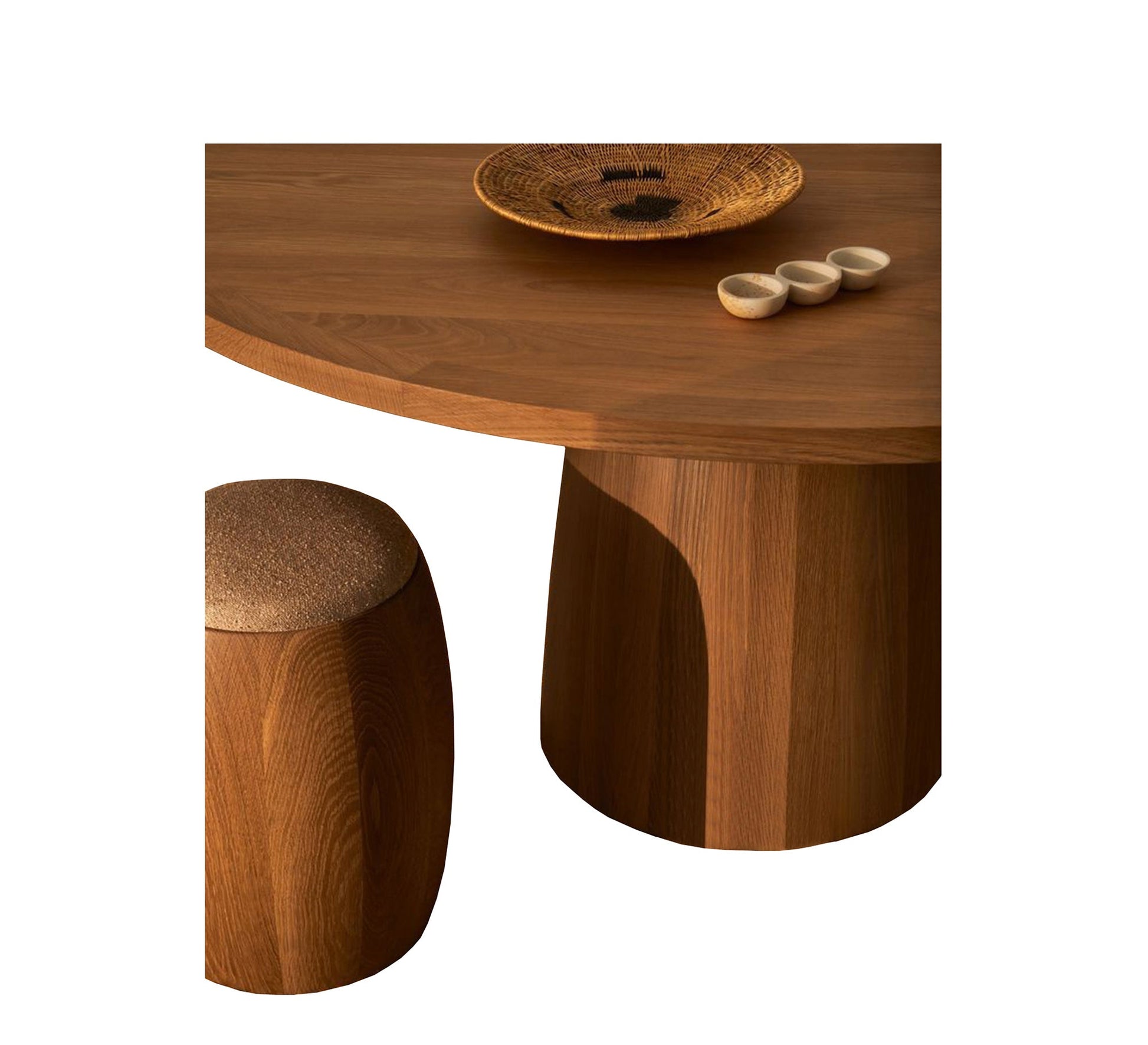 Sleek, Modern Circular Dining Table - Vitrine Furniture - Furniture