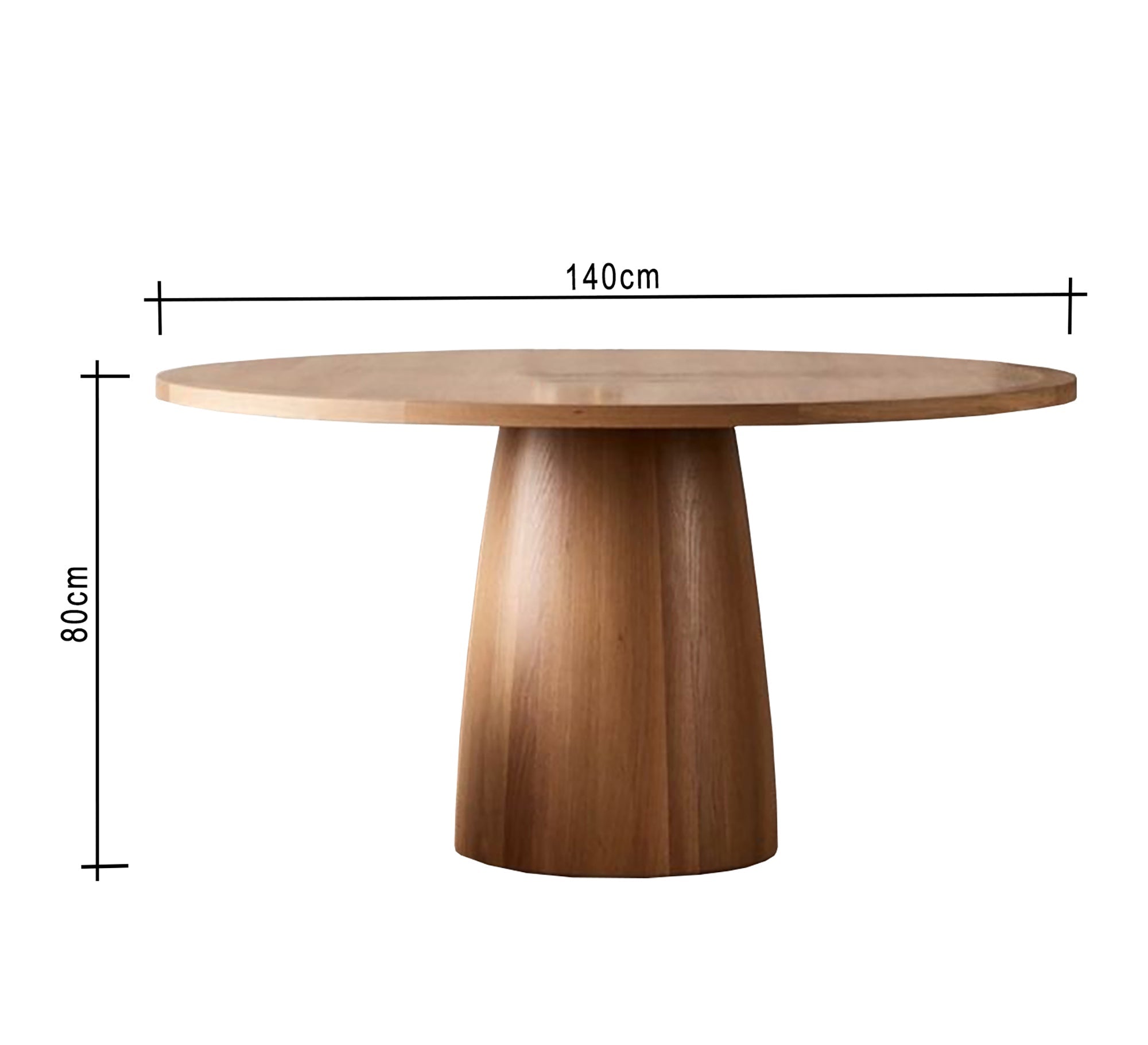 Sleek, Modern Circular Dining Table - Vitrine Furniture - Furniture
