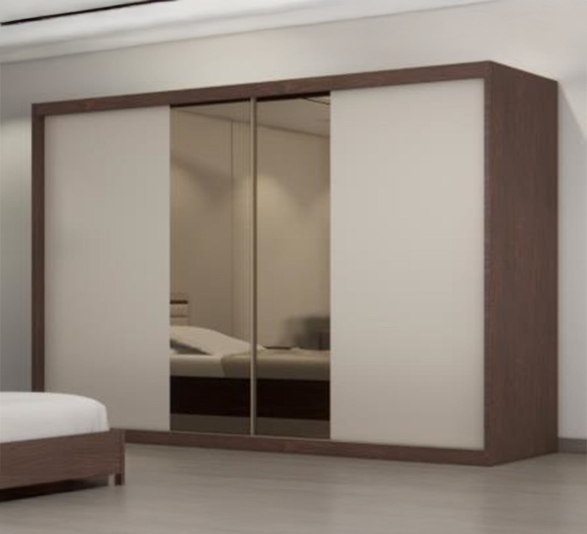 Sliding bedroom wardrobe - Vitrine Furniture - Furniture