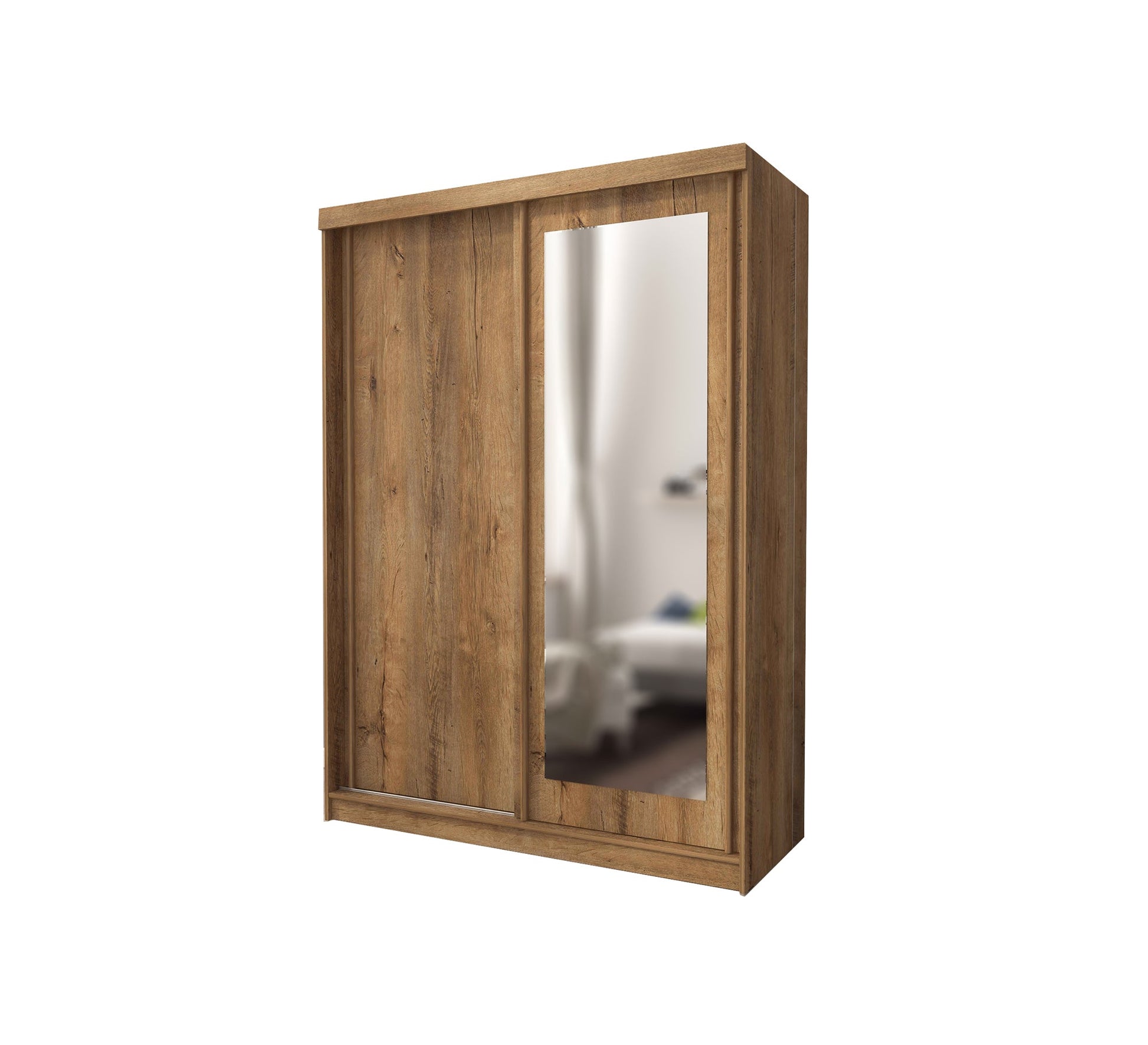 Sliding door wardrobe with mirror - Vitrine Furniture - Furniture