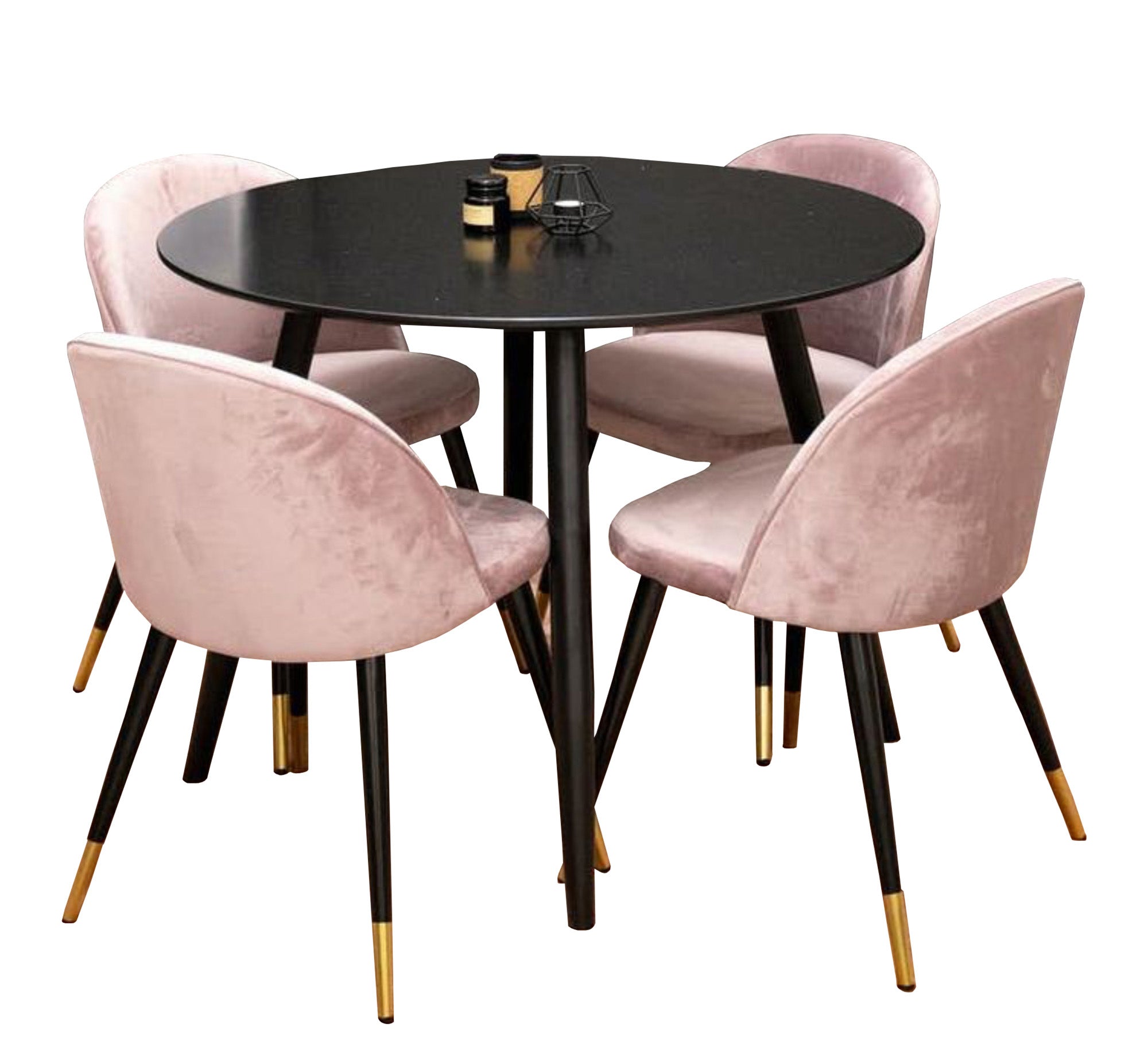 Small black dining table - Vitrine Furniture - Furniture