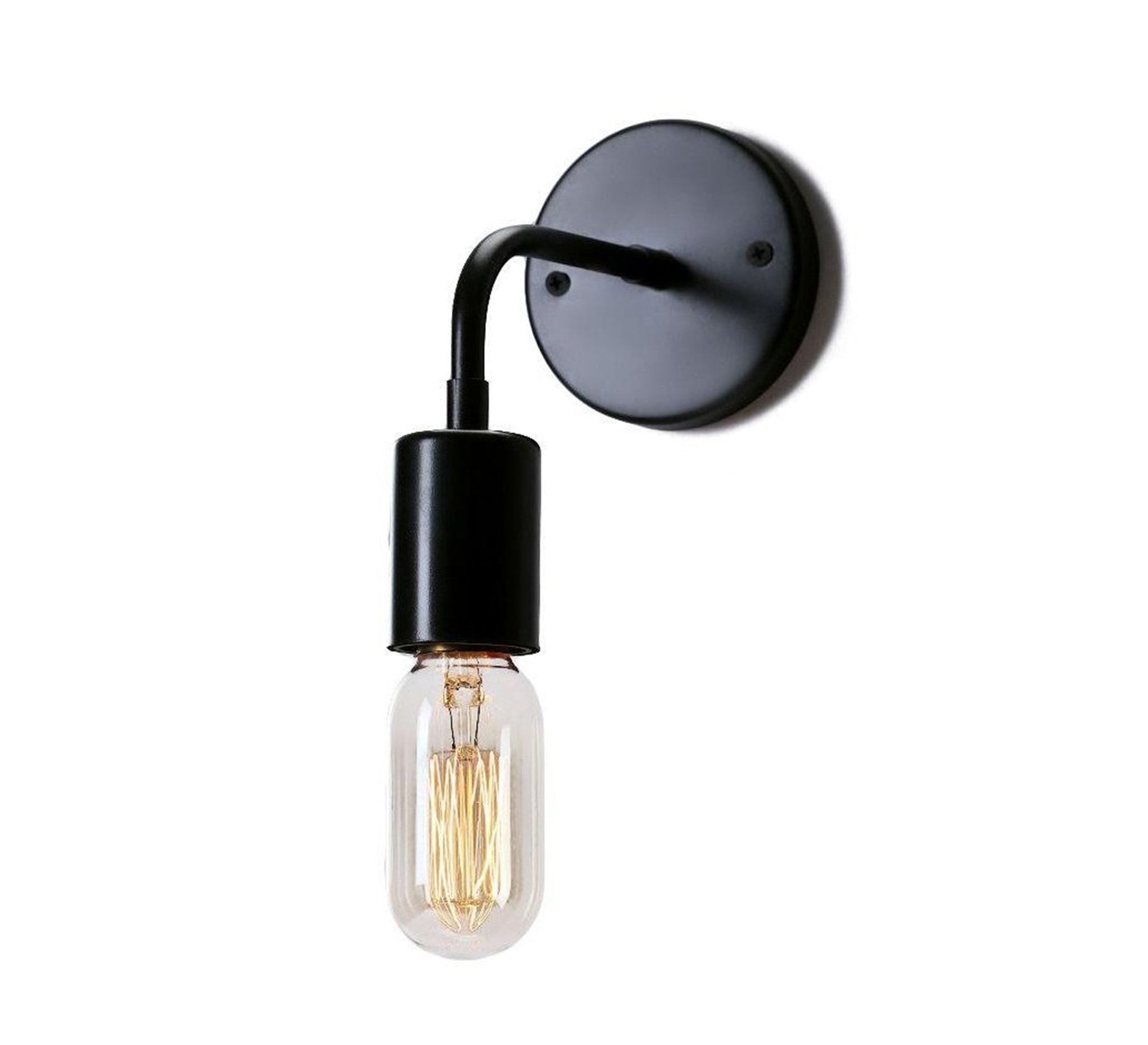 Small black Wall Sconce - Vitrine Furniture - Lighting