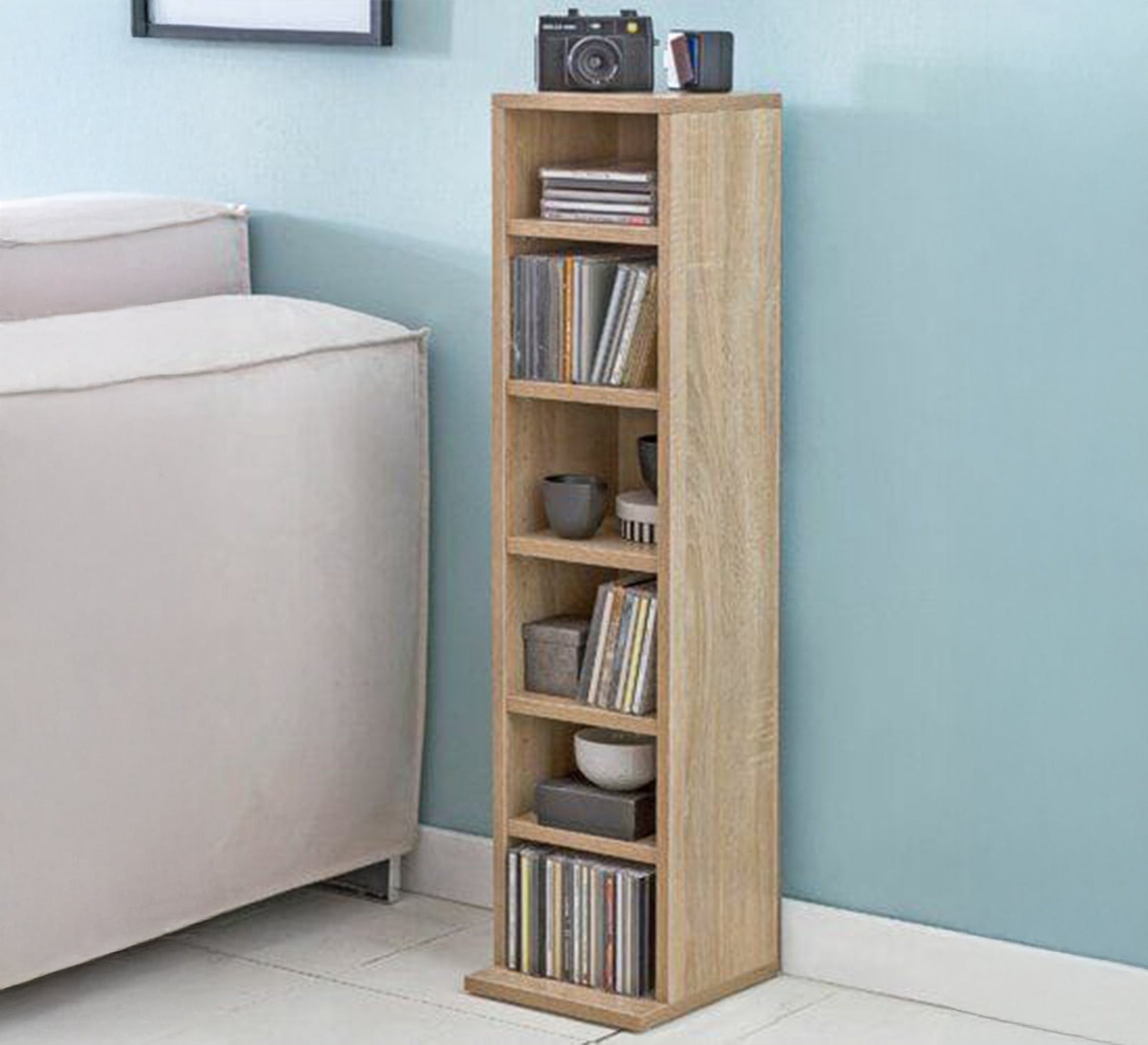 Small bookcase for books and small decorative pieces - Vitrine Furniture - Furniture
