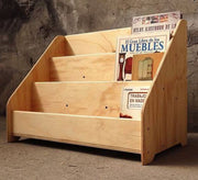 Small Bookcase for Displaying Books and Folders – MDF - Vitrine Furniture - Furniture