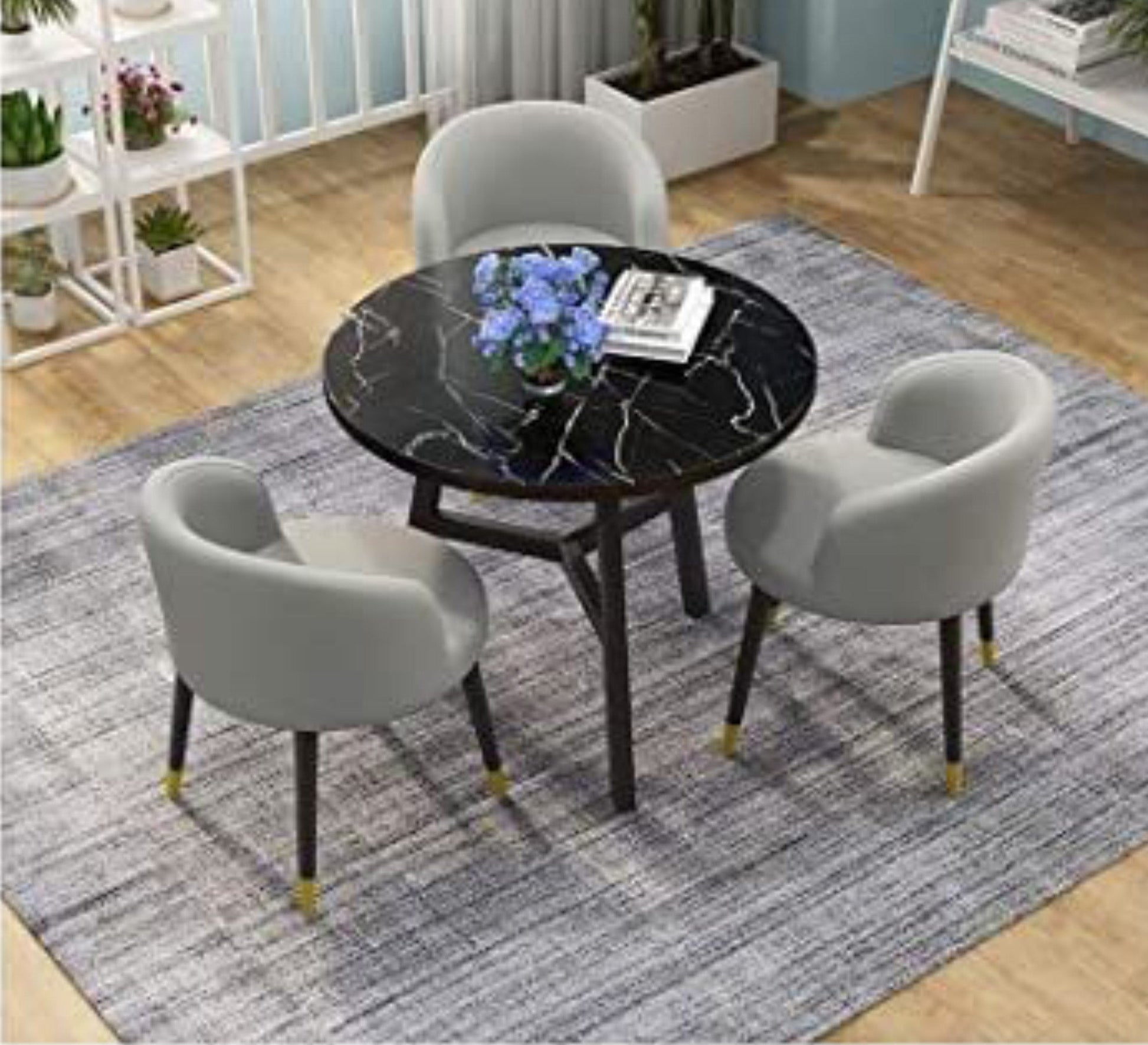 Small dining table with three chairs - Vitrine Furniture - Furniture