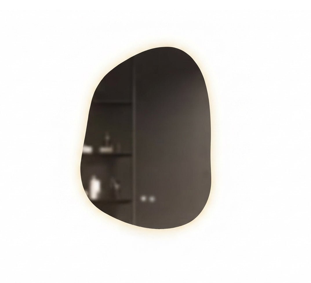 Small Pebble Mirror with Backlight - Vitrine Furniture - Mirrors