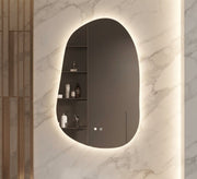 Small Pebble Mirror with Backlight - Vitrine Furniture - Mirrors
