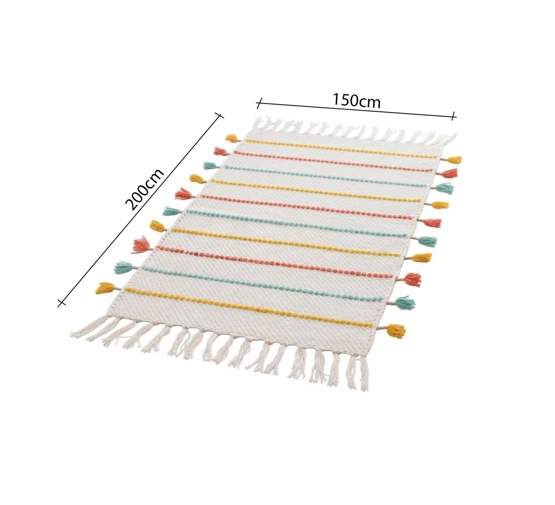 Small rug for children's rooms in cheerful colors - Vitrine Furniture - Accessories