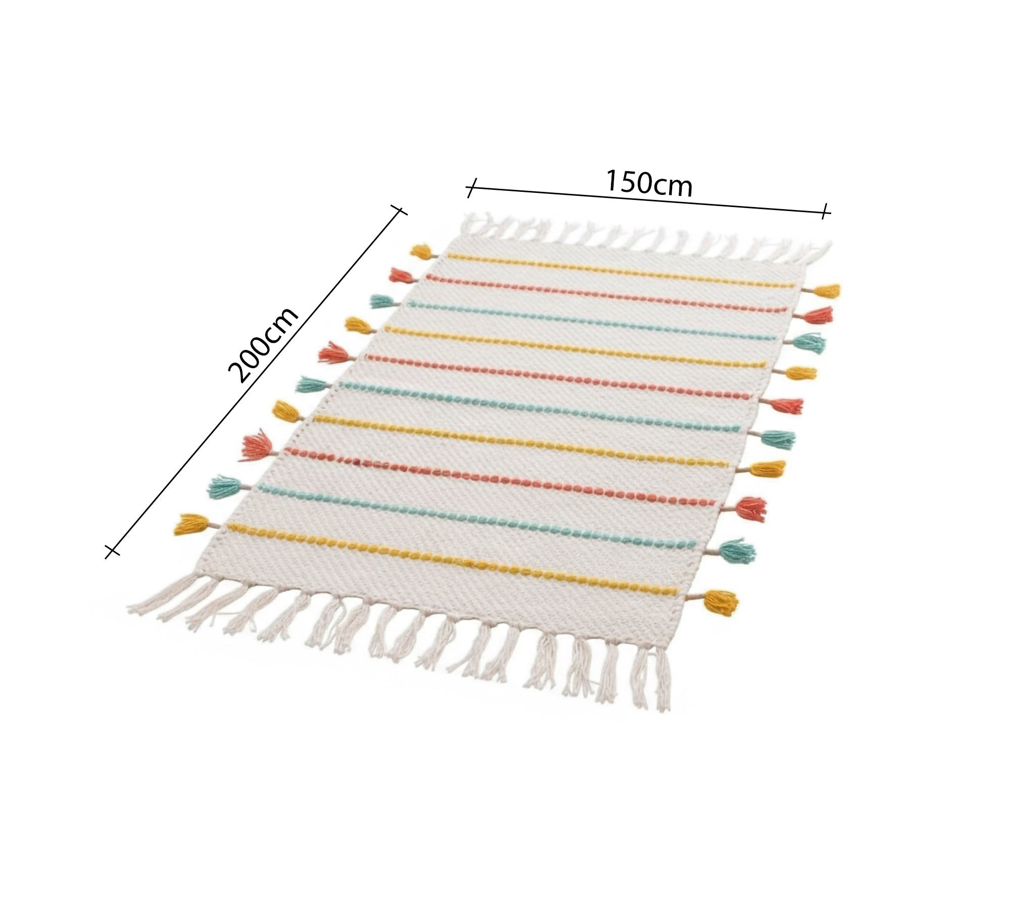 Small rug for children's rooms in cheerful colors - Vitrine Furniture - Accessories