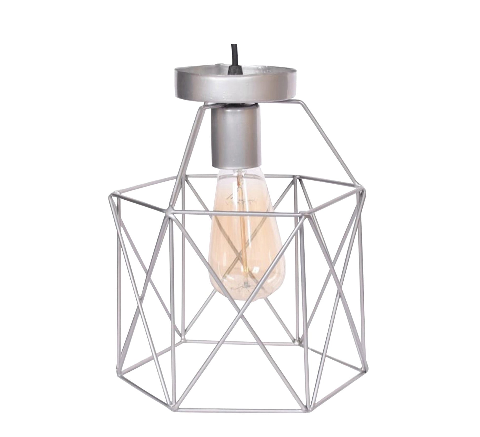 Small silver metal ceiling lamp - Vitrine Furniture - Lighting