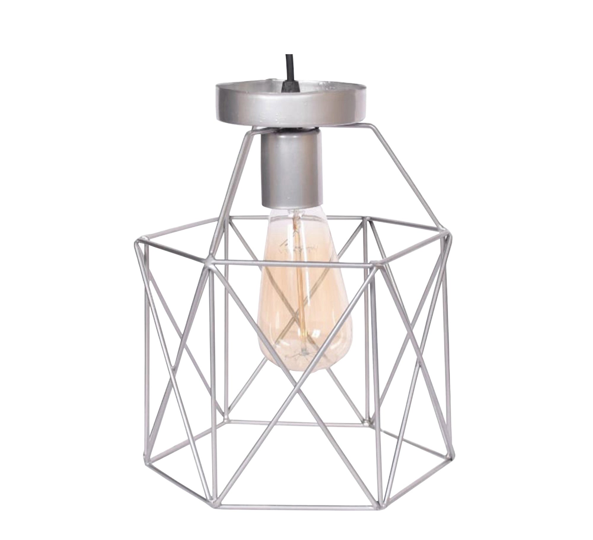 Small silver metal ceiling lamp - Vitrine Furniture - Lighting