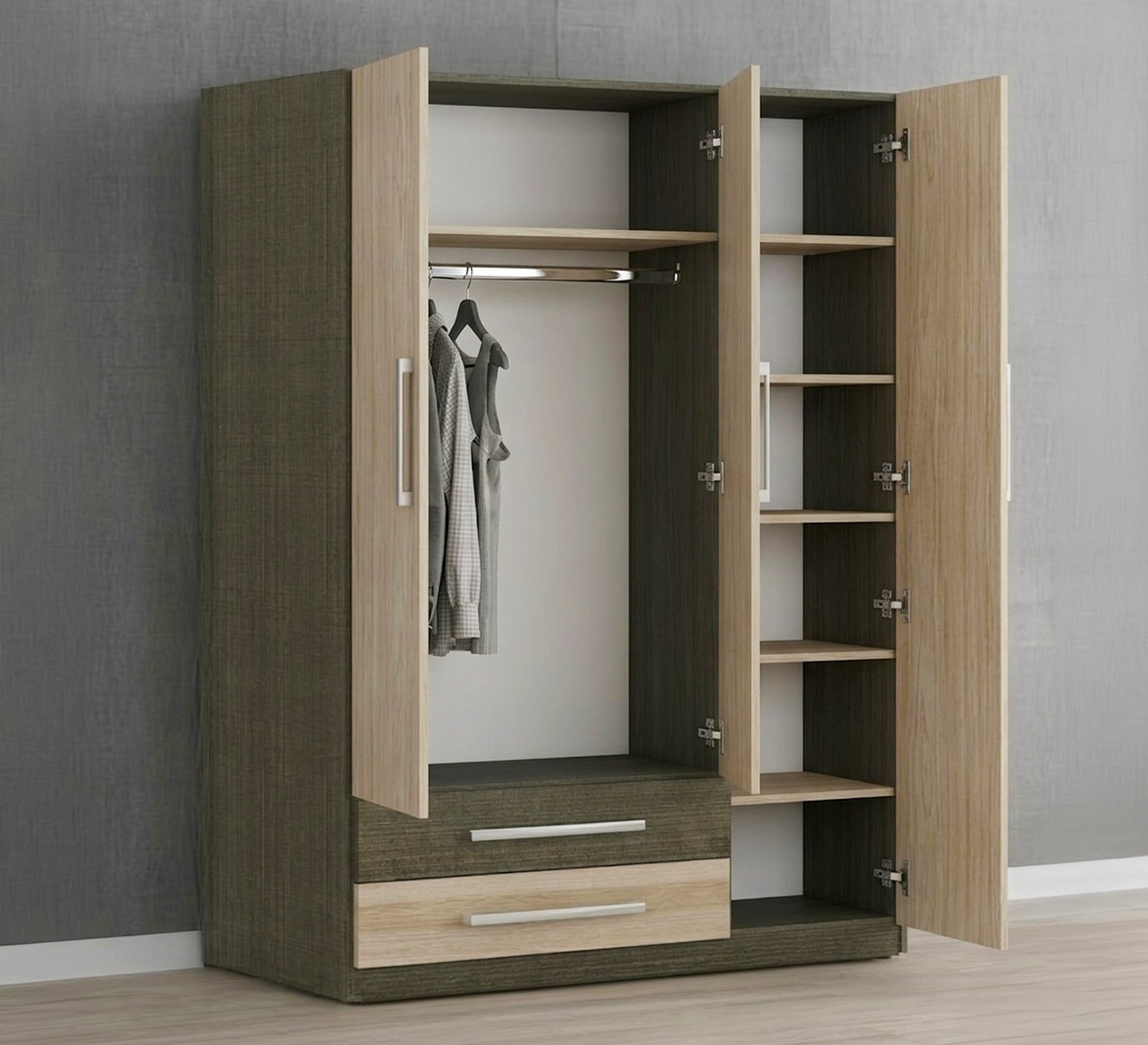 Small wooden wardrobe - Vitrine Furniture - Wardrobes