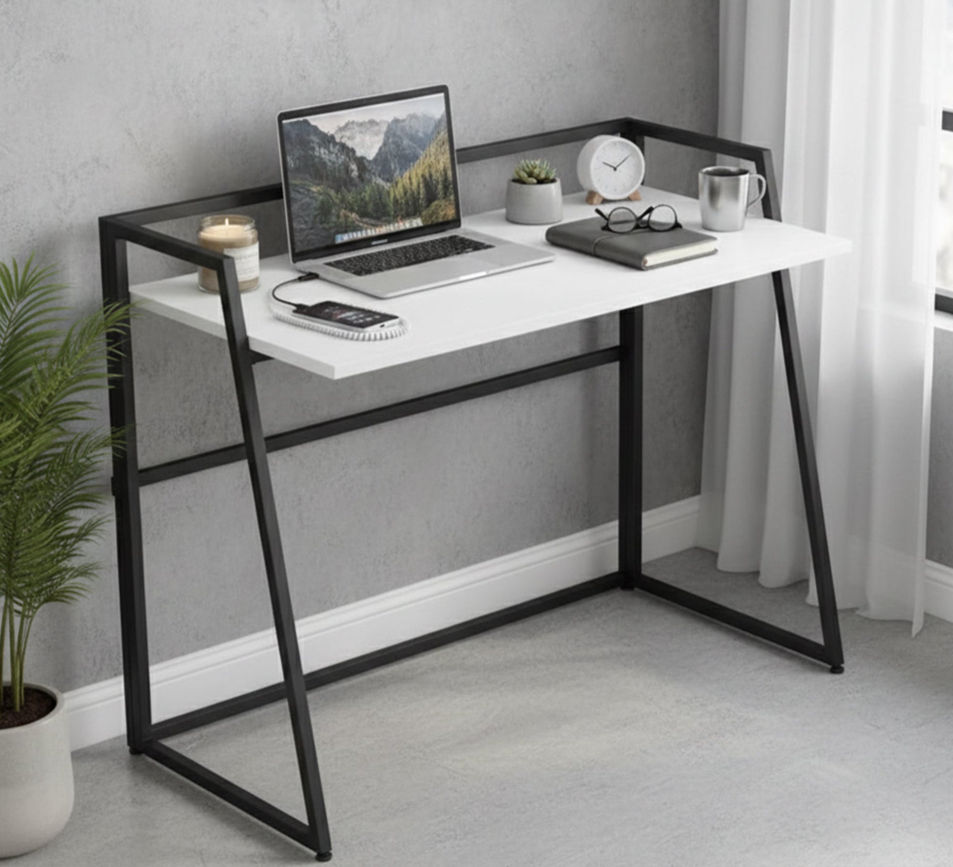 Smartly designed foldable modern desk - Vitrine Furniture - Desks
