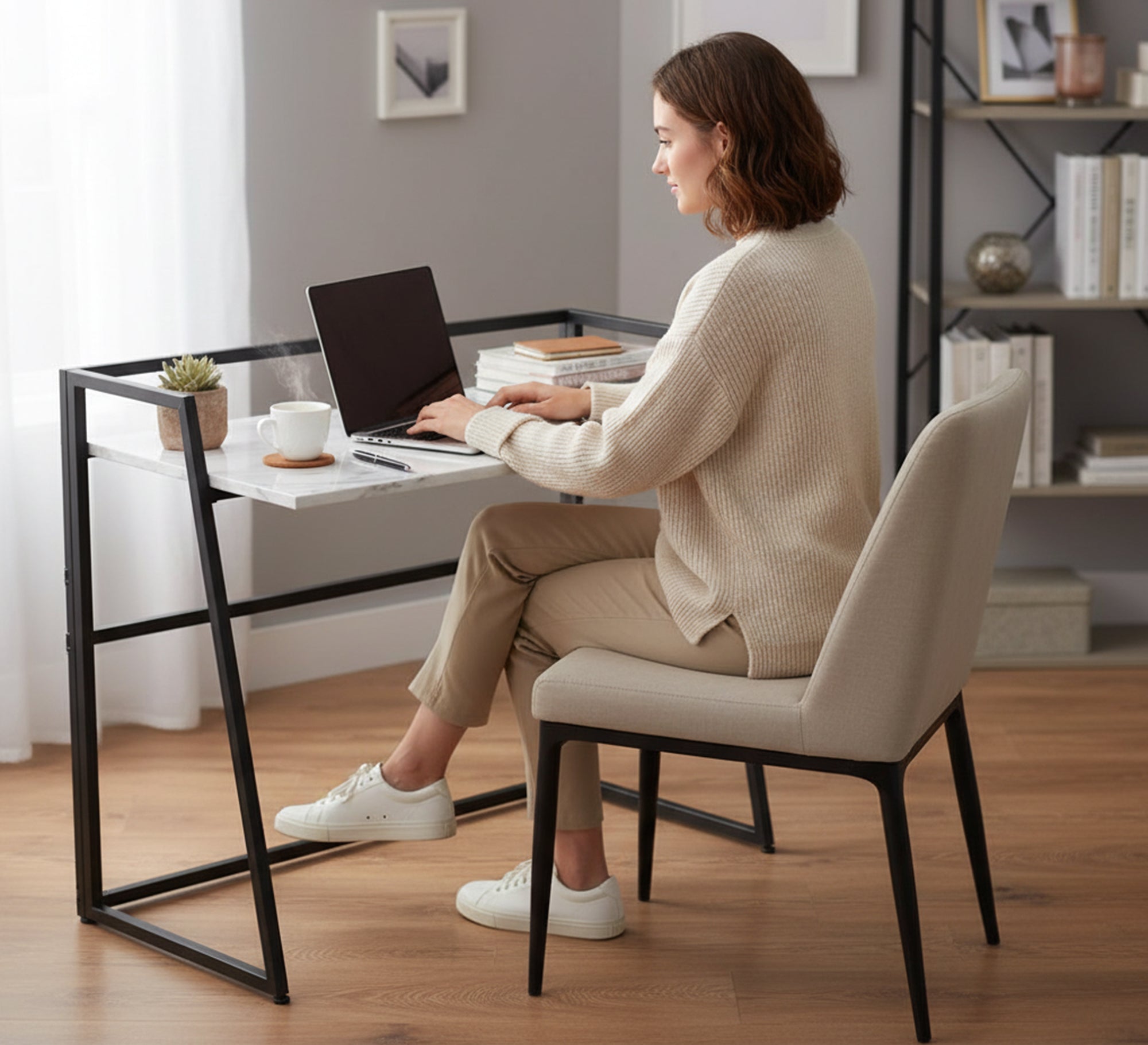 Smartly designed foldable modern desk - Vitrine Furniture - Desks