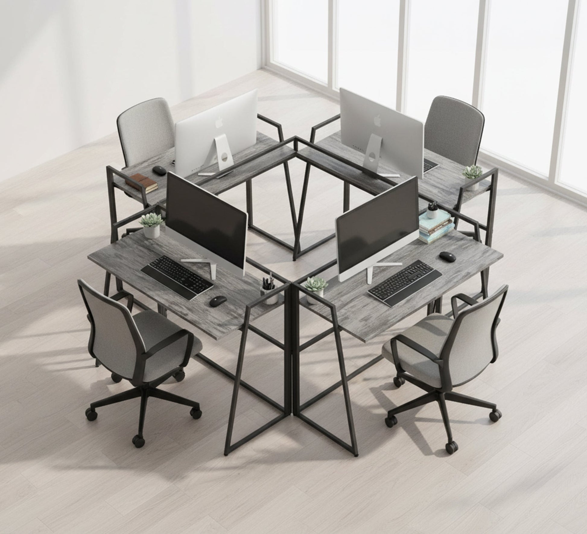 Smartly designed foldable modern desk - Vitrine Furniture - Desks