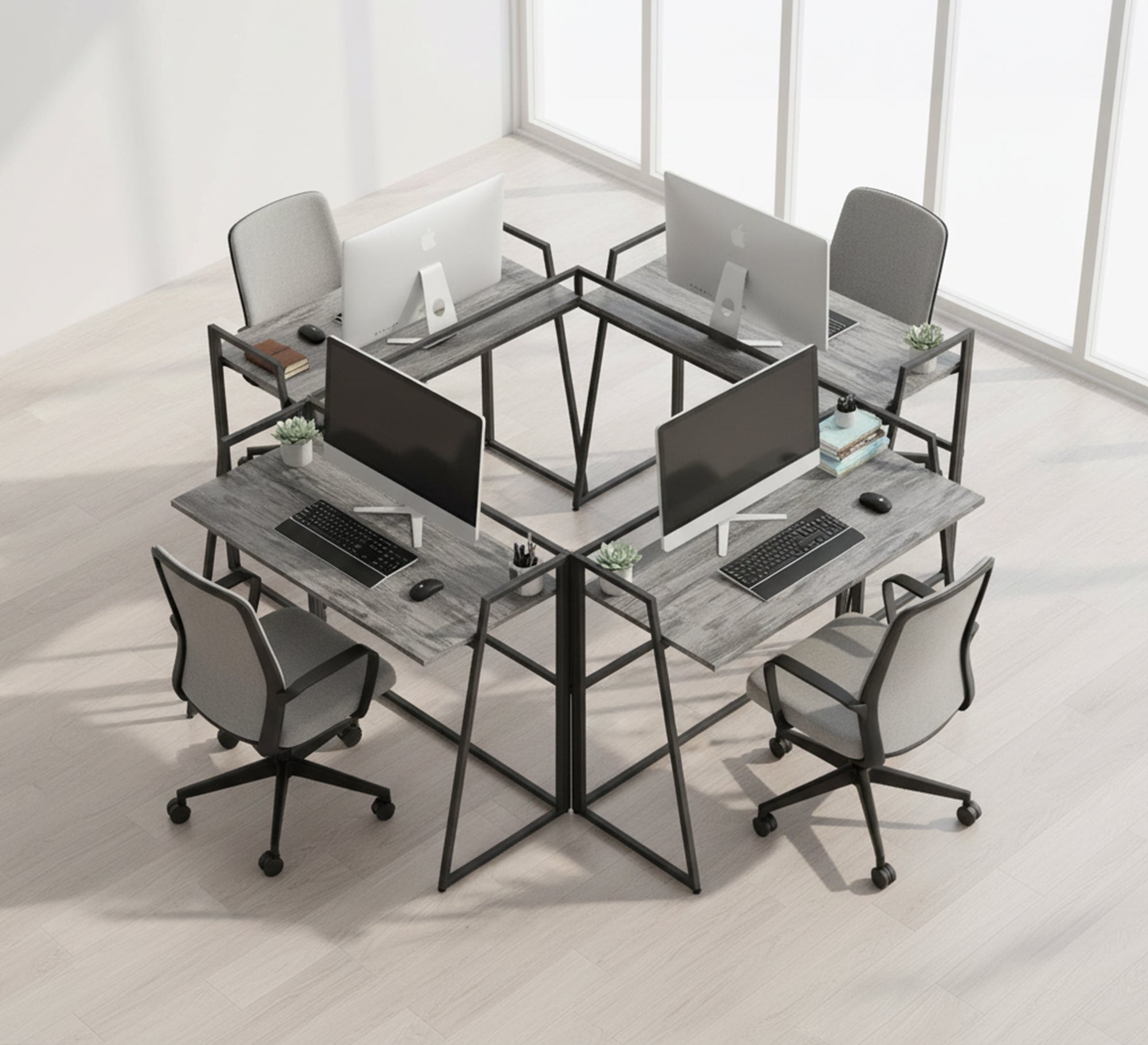 Smartly designed foldable modern desk - Vitrine Furniture - Desks