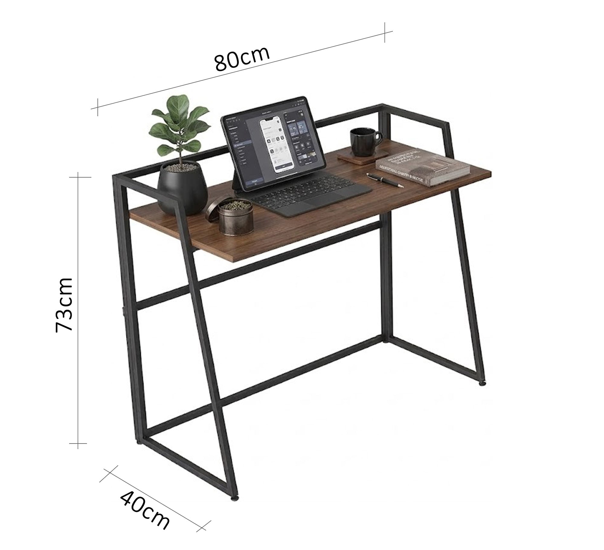 Smartly designed foldable modern desk - Vitrine Furniture - Desks