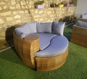 Sofa bed with table armrest - Vitrine Furniture - Outdoor Products