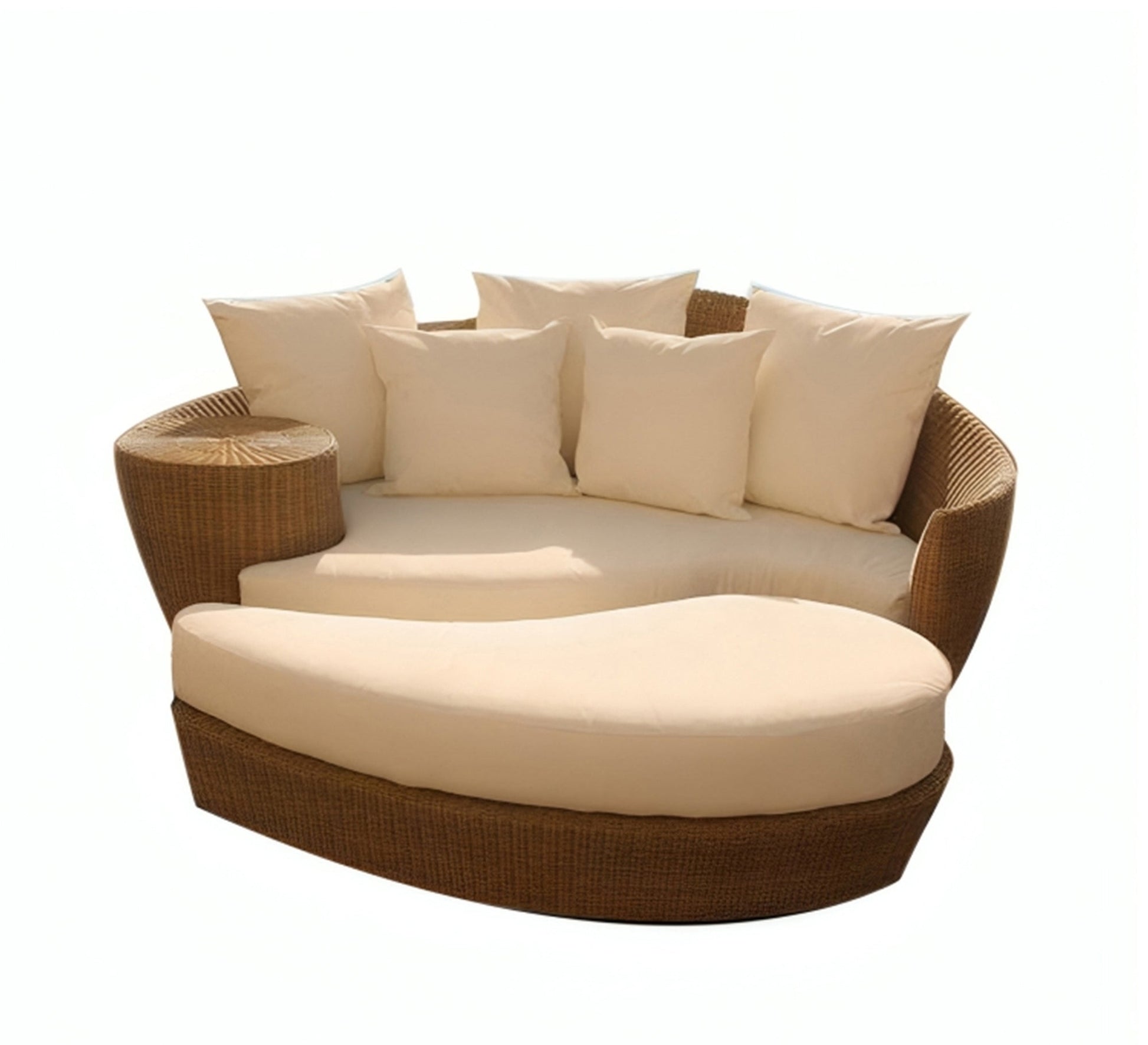 Sofa bed with table armrest - Vitrine Furniture - Outdoor Products