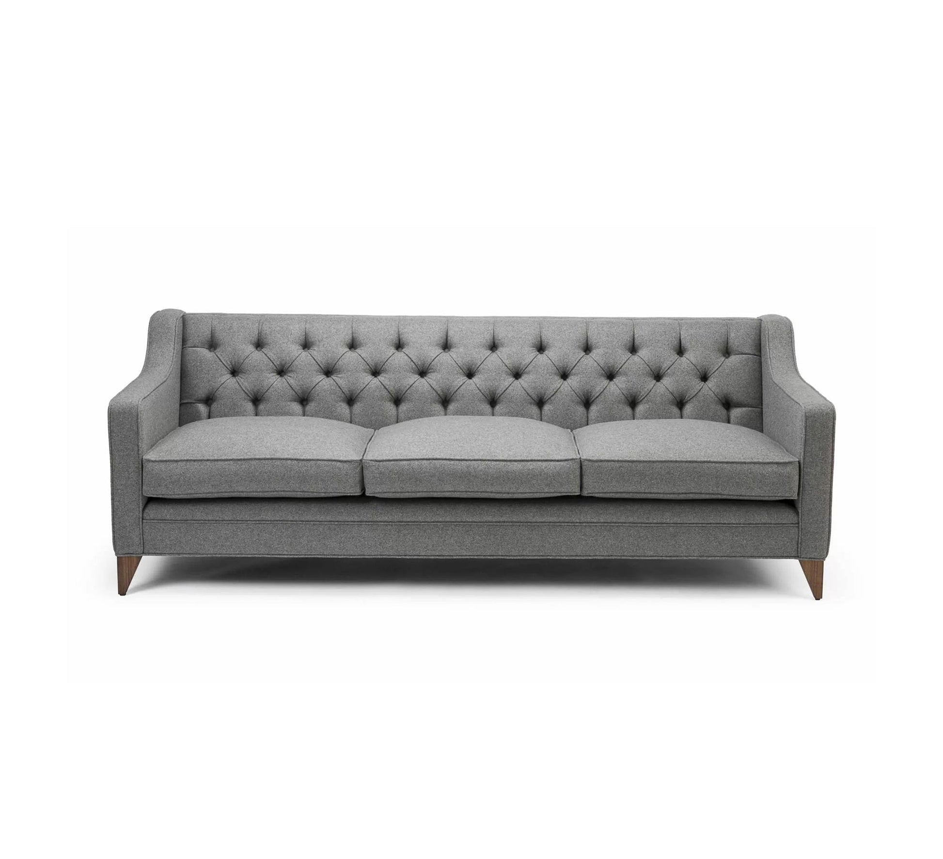 Sofa with comfortable upholstery with sunken stitching - Vitrine Furniture - Furniture