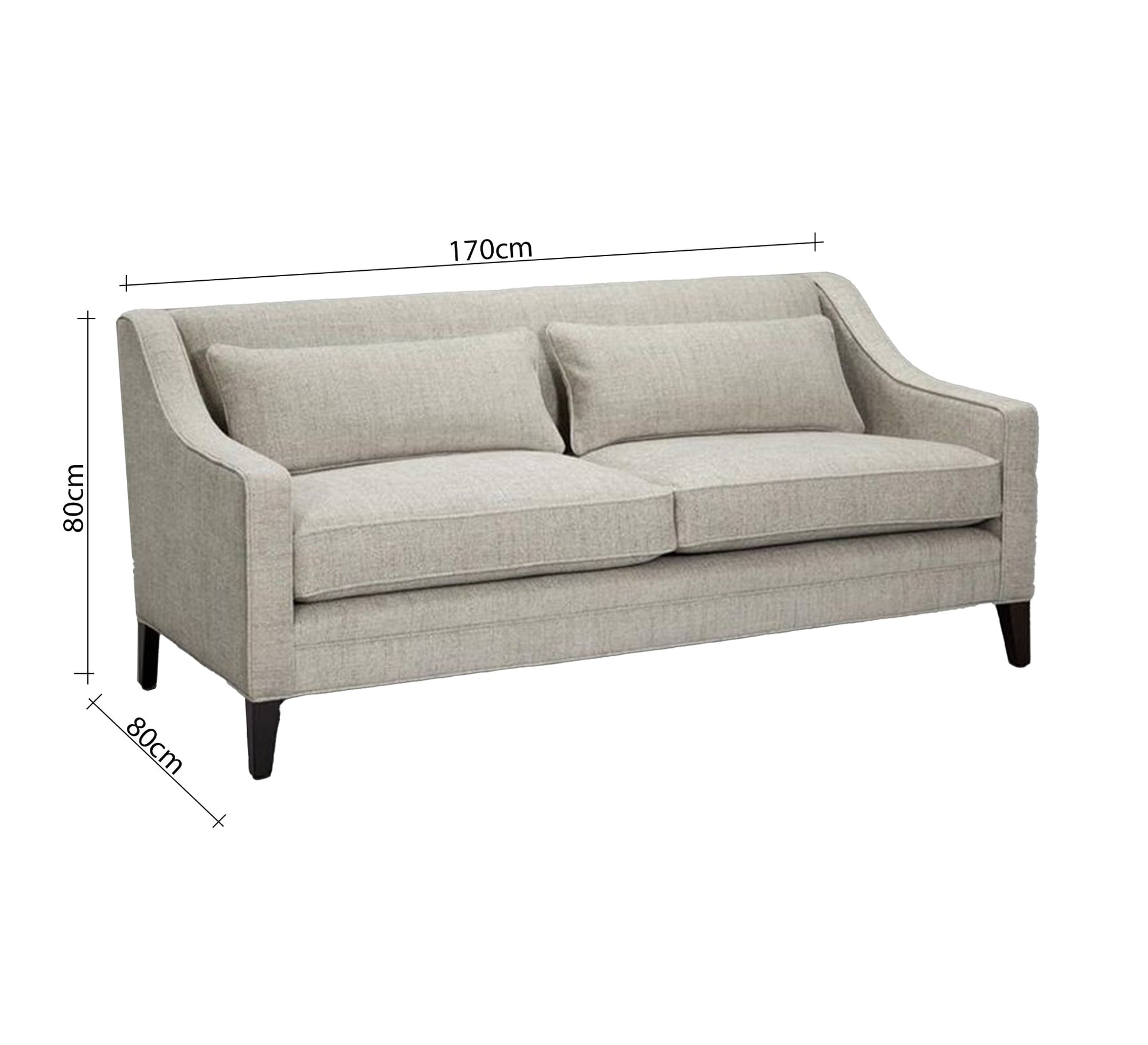 Sofa with curved armrests - Vitrine Furniture - Furniture
