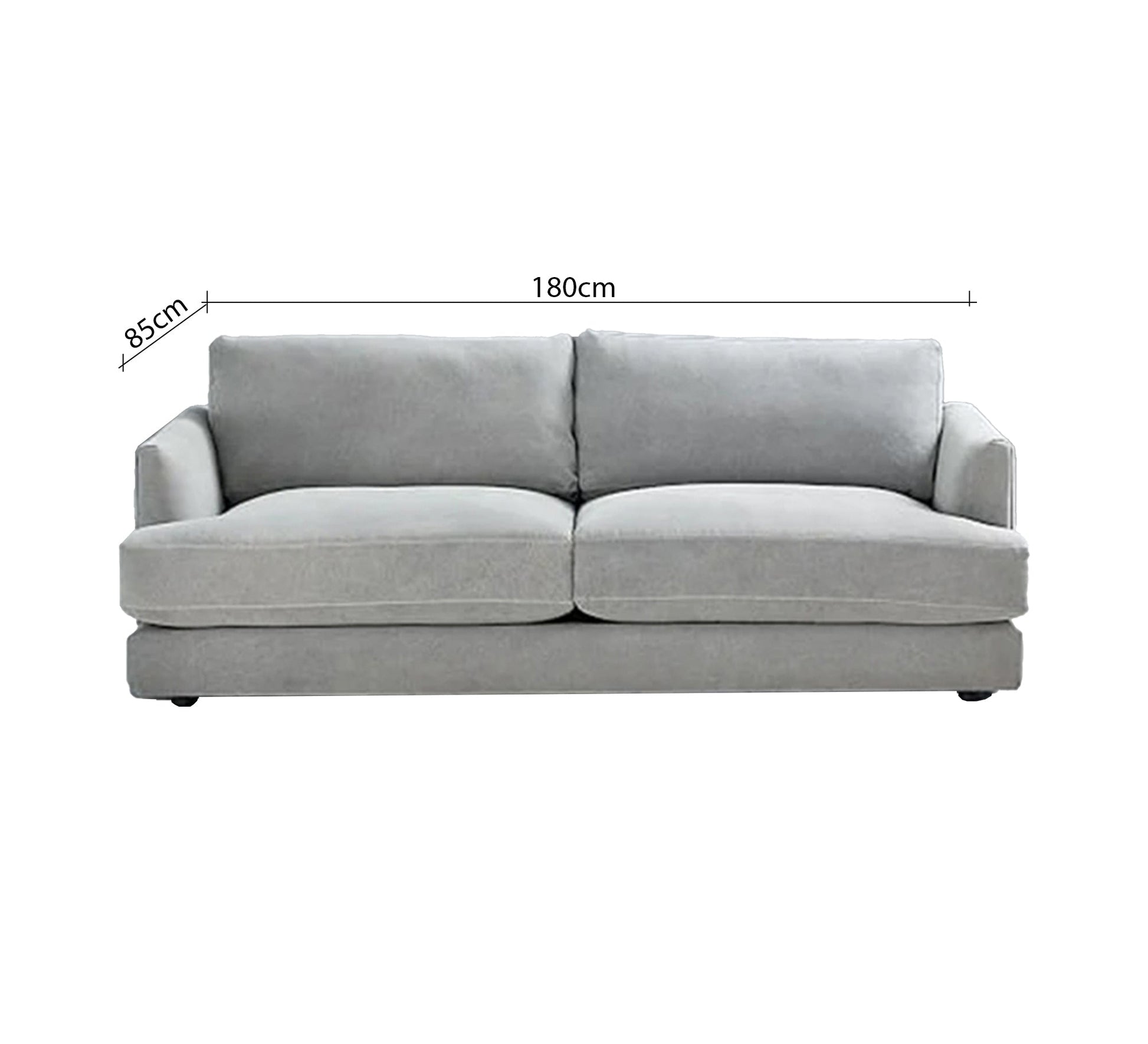 Sofa with overstuffed armrests - Vitrine Furniture - Furniture