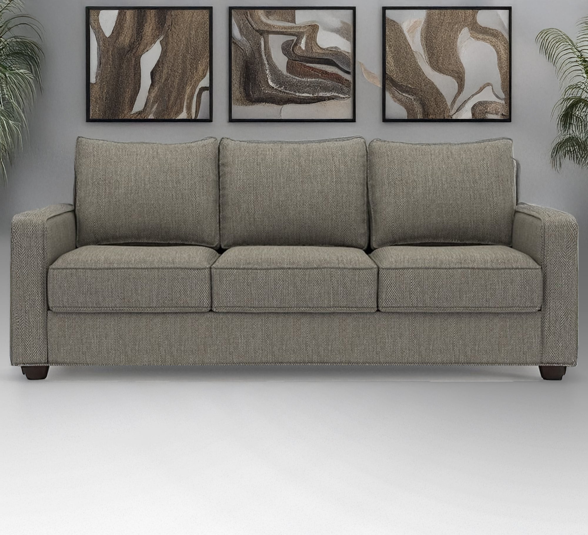 Sofa with three comfortable cushions - Vitrine Furniture - Furniture
