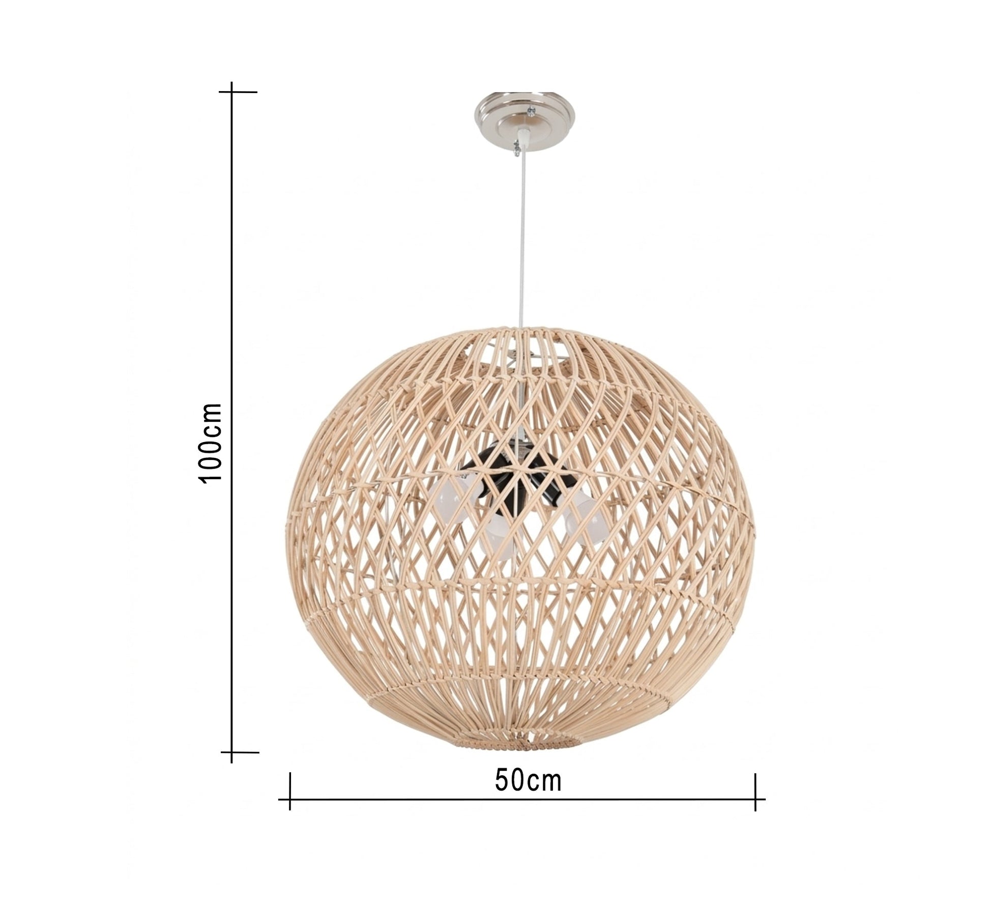 Spherical chandelier with an openwork design - Vitrine Furniture - Ceiling lights
